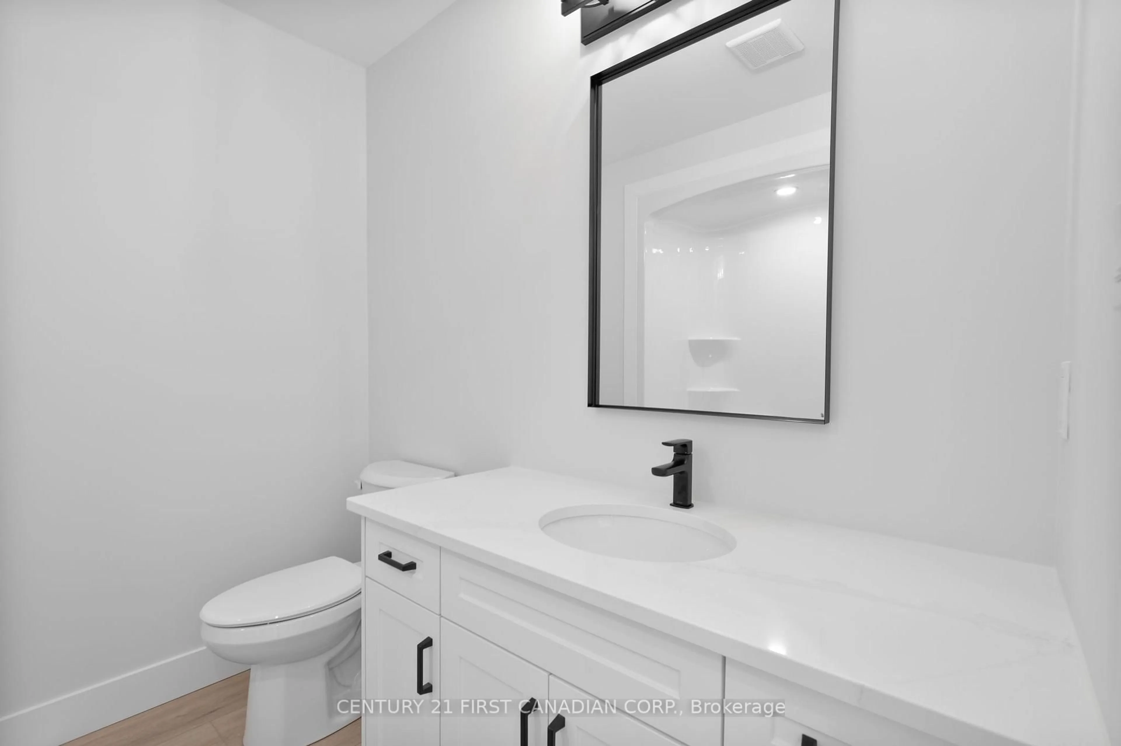 Standard bathroom, ceramic/tile floor for 29 Sheldabren St, North Middlesex Ontario N0M 1A0