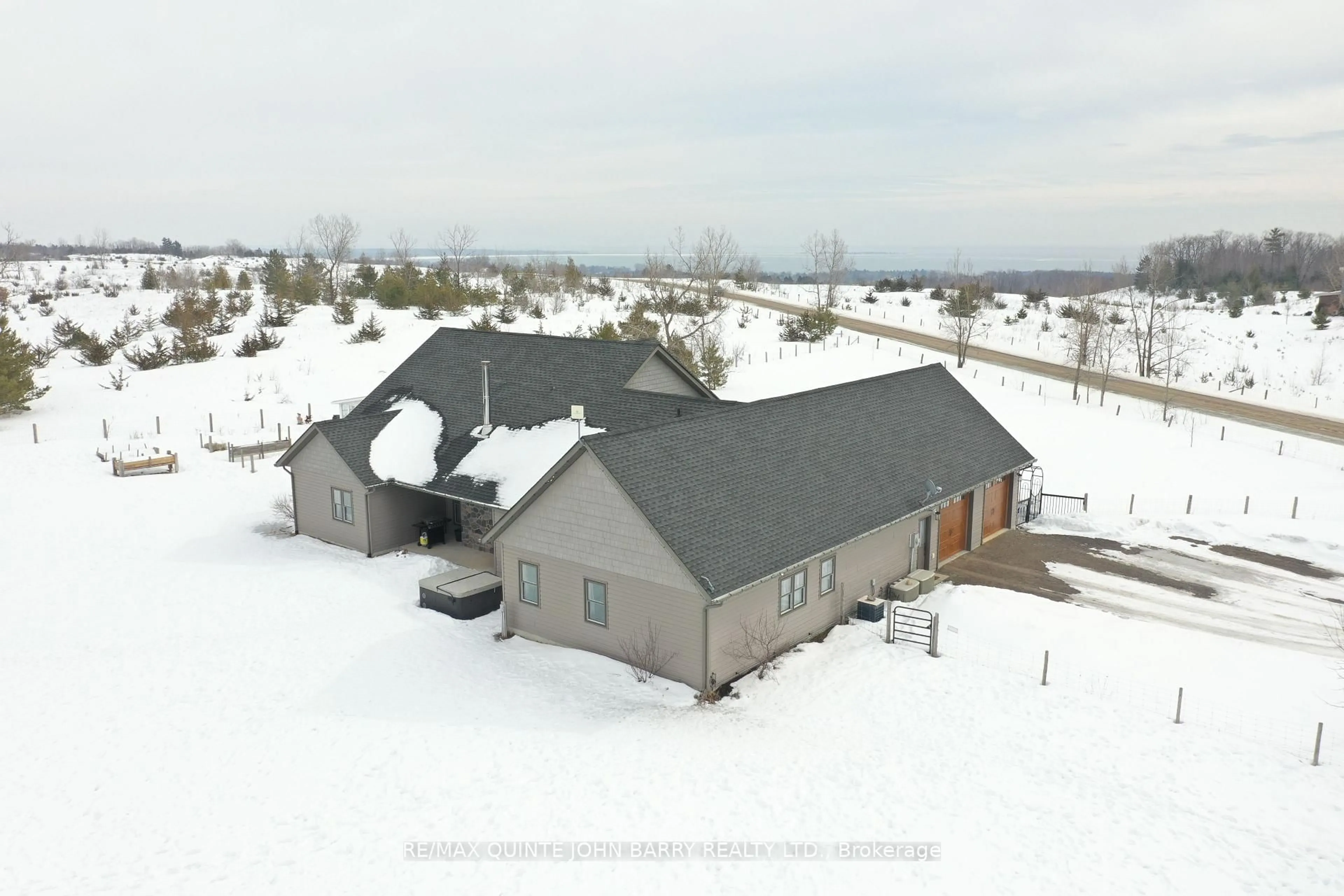 A pic from outside/outdoor area/front of a property/back of a property/a pic from drone, unknown for 346 Trent Valley Rd, Cramahe Ontario K0K 1H0