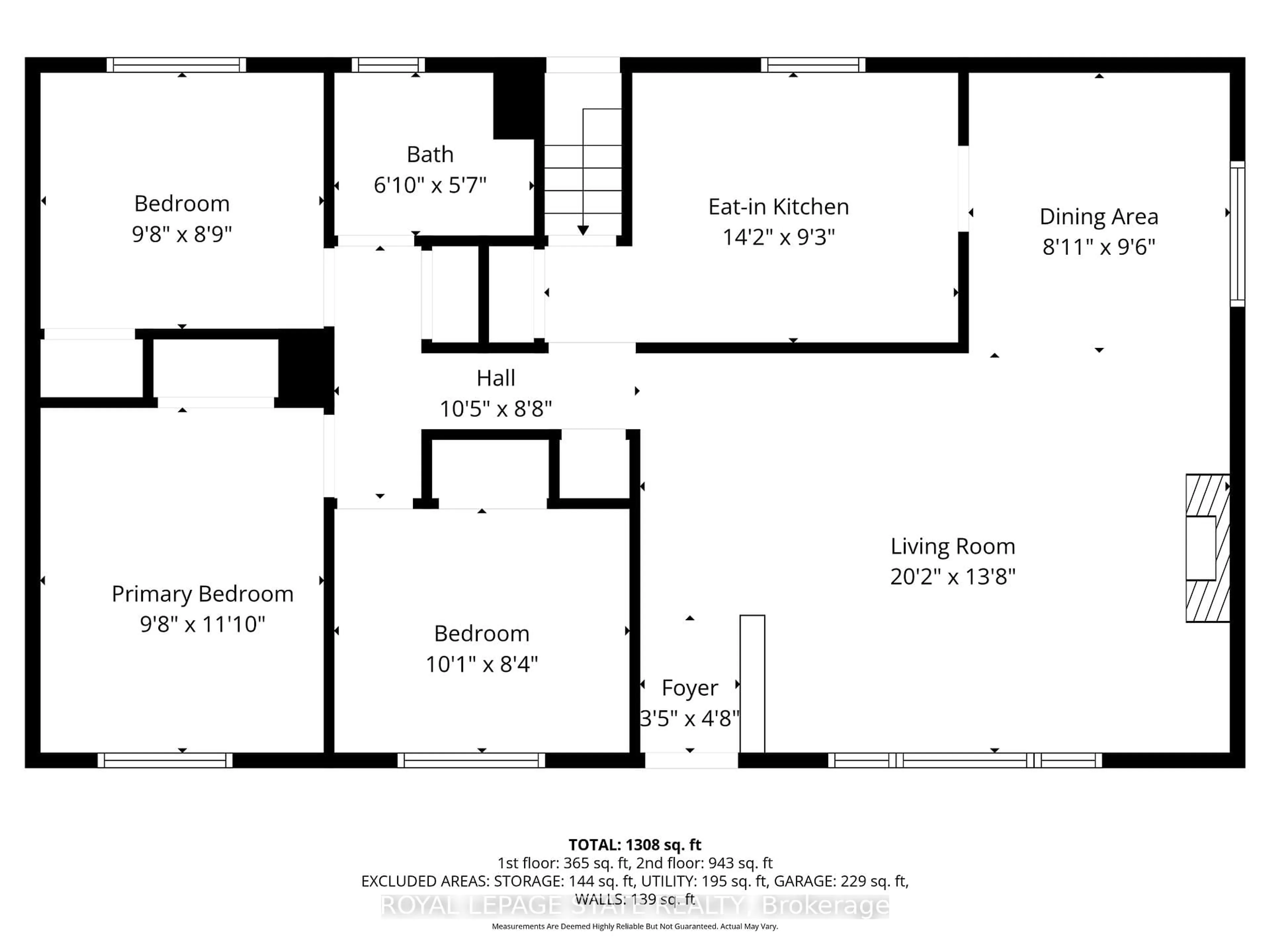 Floor plan for 347 Clarendon Dr, Hamilton Ontario L9G 2Y9