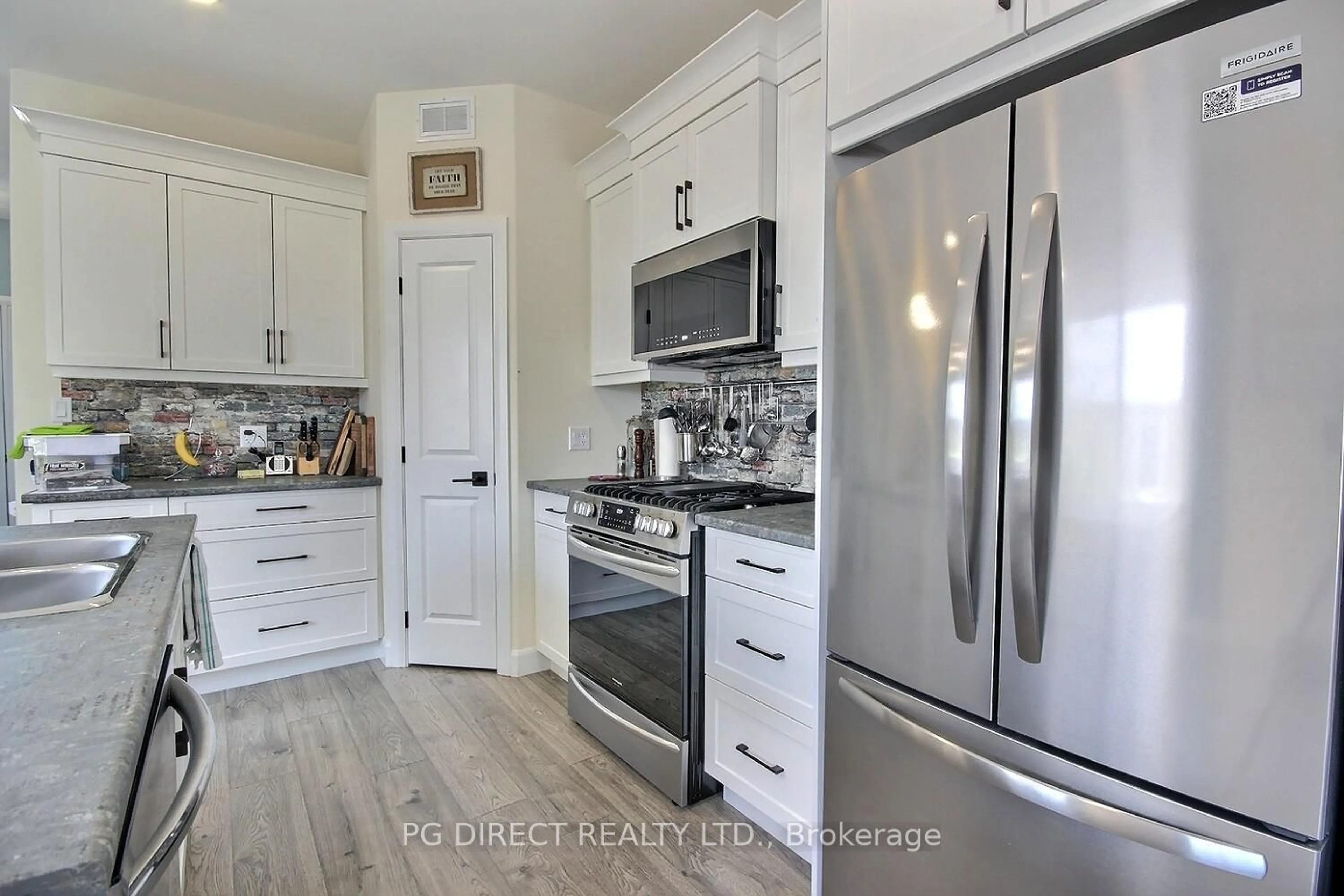 Open concept kitchen, ceramic/tile floor for 5 Cedarwood St, Hastings Ontario K0K 2C0