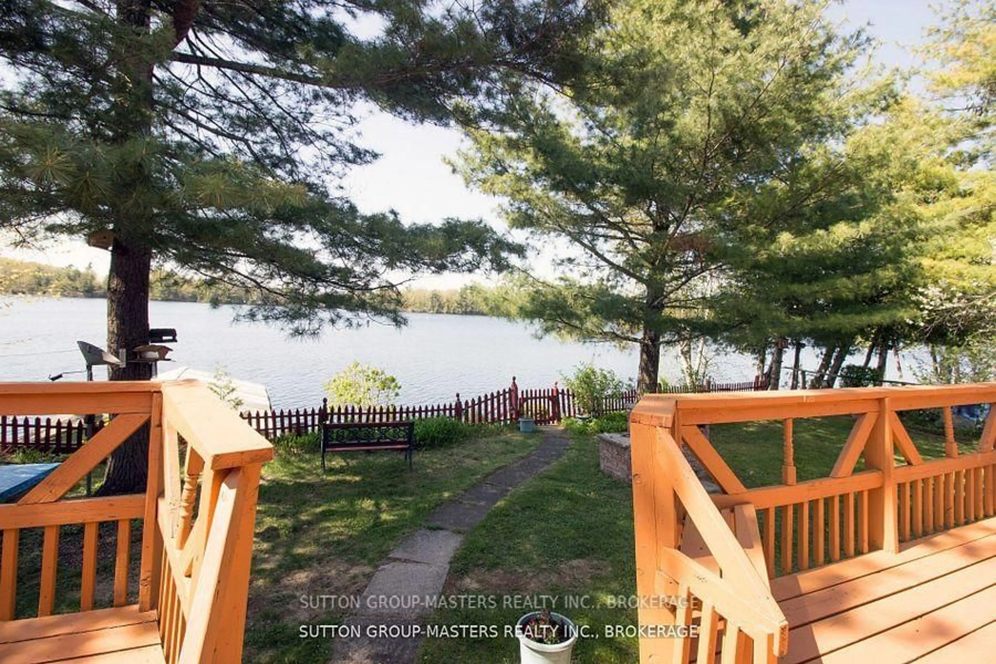 Patio, water/lake/river/ocean view for 4907 Alex McLean Lane, Battersea Ontario K0H 1H0