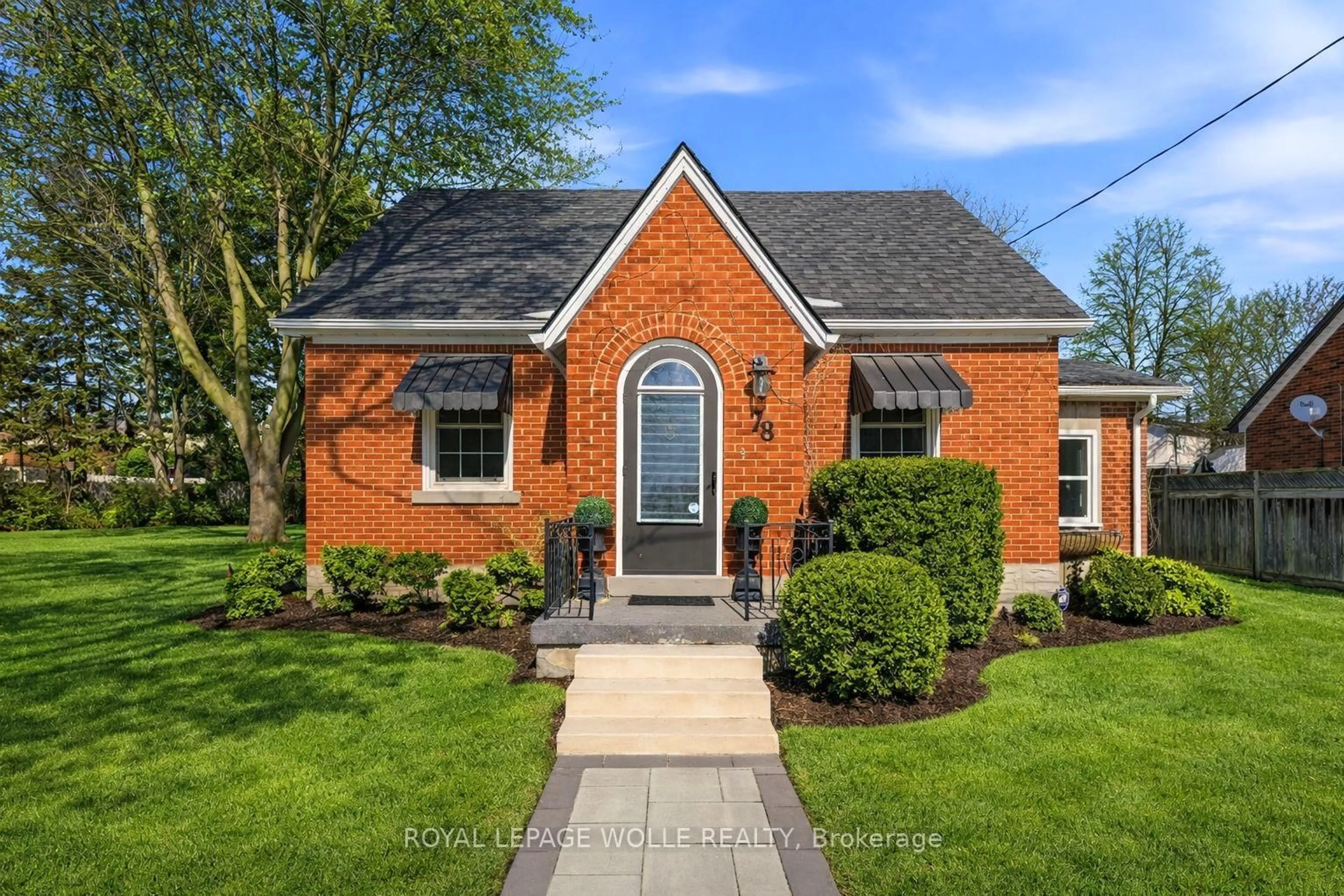 Home with brick exterior material, street for 78 Stirling Ave, Waterloo Ontario N2G 3N9