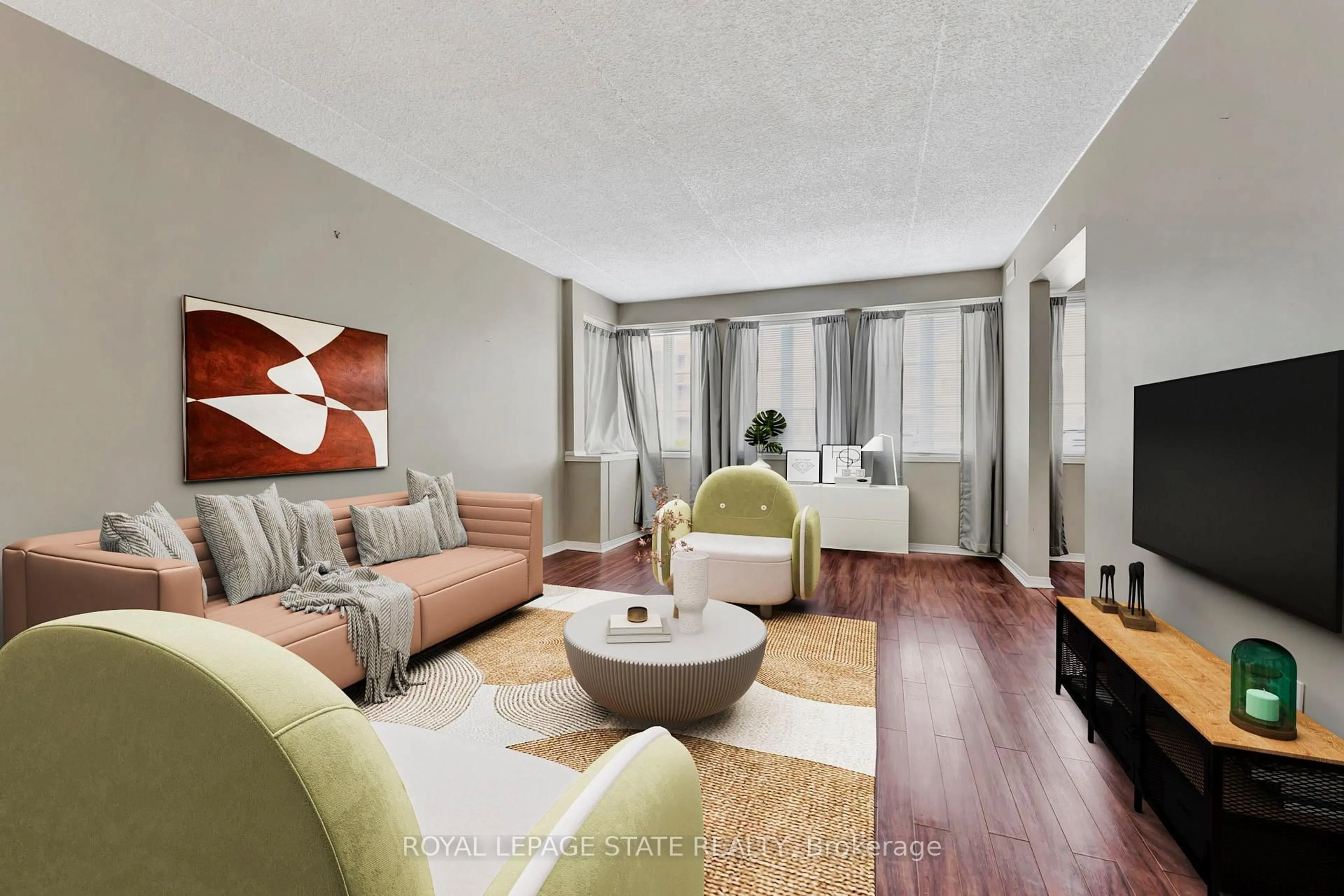 Living room with furniture, unknown for 500 Silverbirch Blvd #101, Hamilton Ontario L0R 1W0