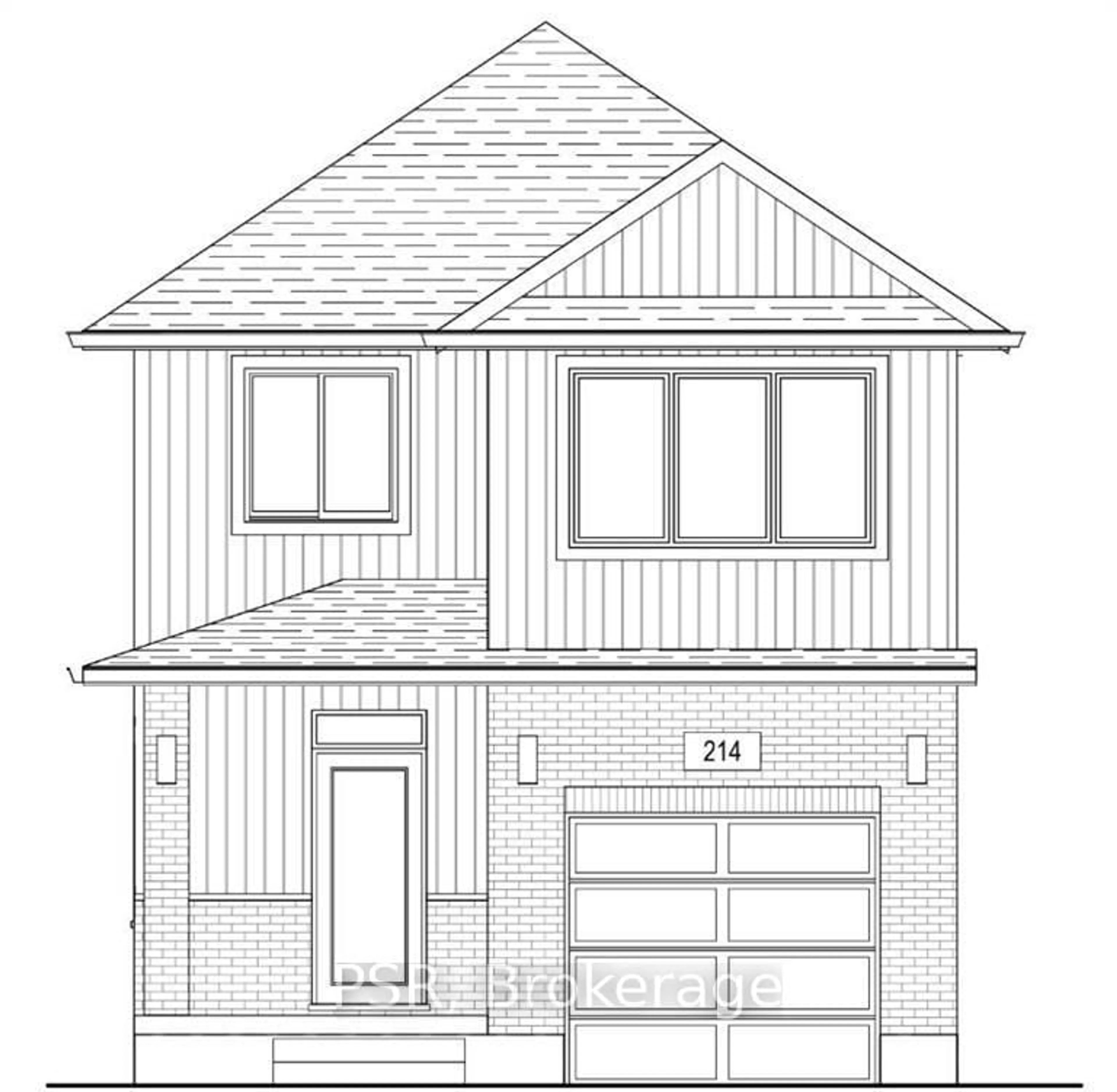 Home with brick exterior material, building for Lot 13 Rivergreen Cres, Cambridge Ontario N1S 0G1