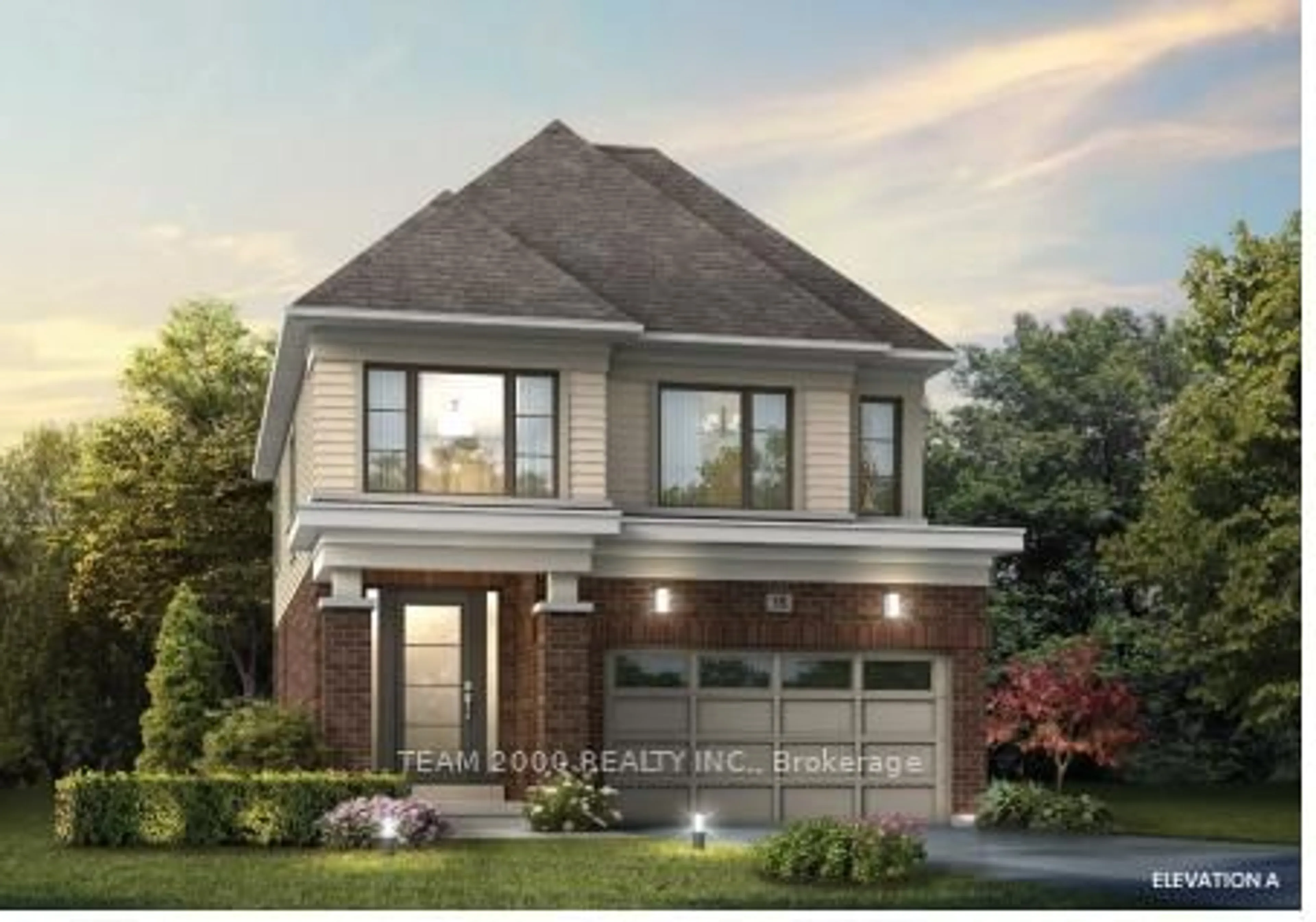Home with brick exterior material, street for 16 Mayhew Lane, Hamilton Ontario L0R 1C0