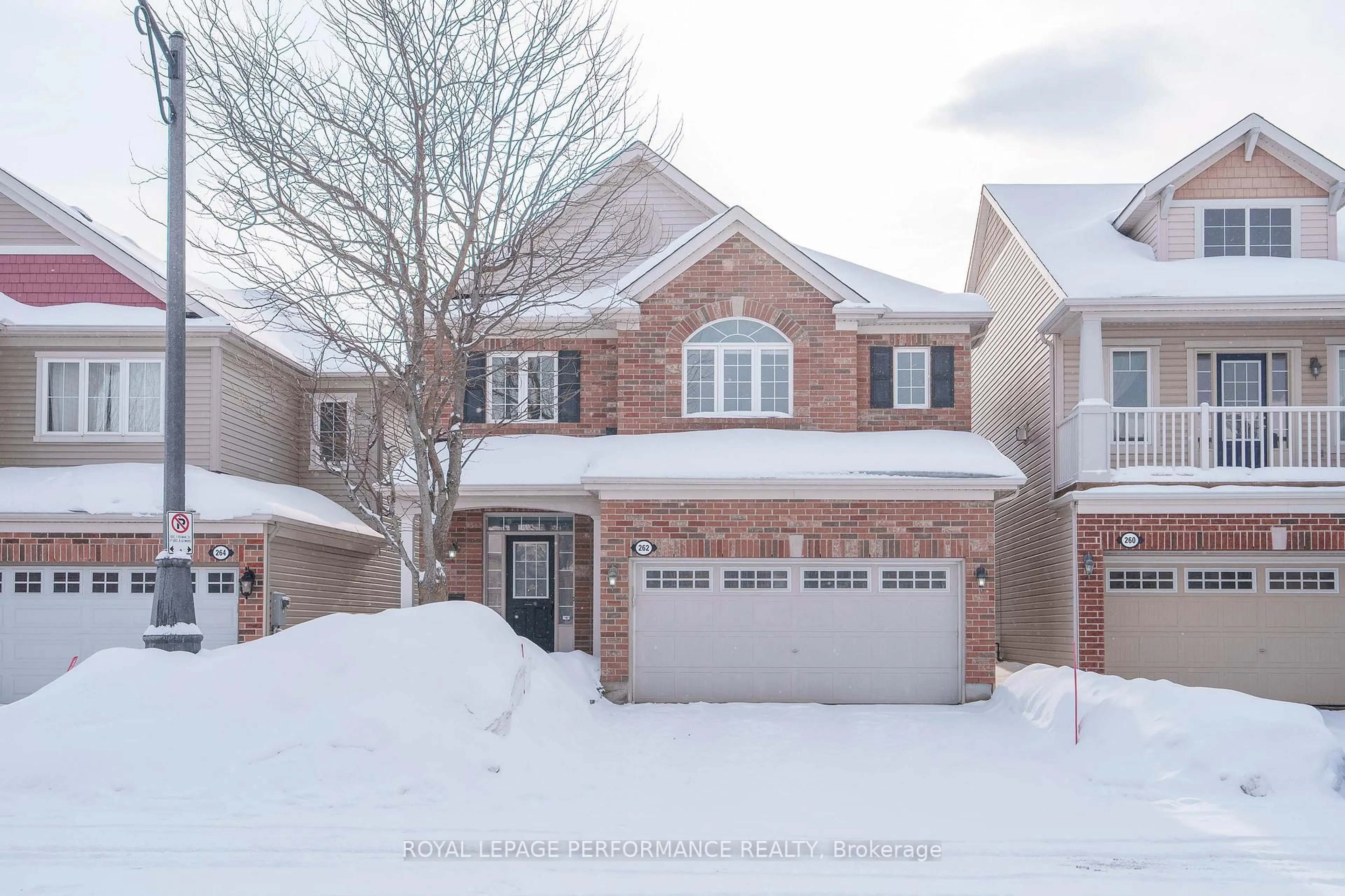 Home with brick exterior material, street for 262 Tempest Dr, Stittsville Ontario K2S 0K6