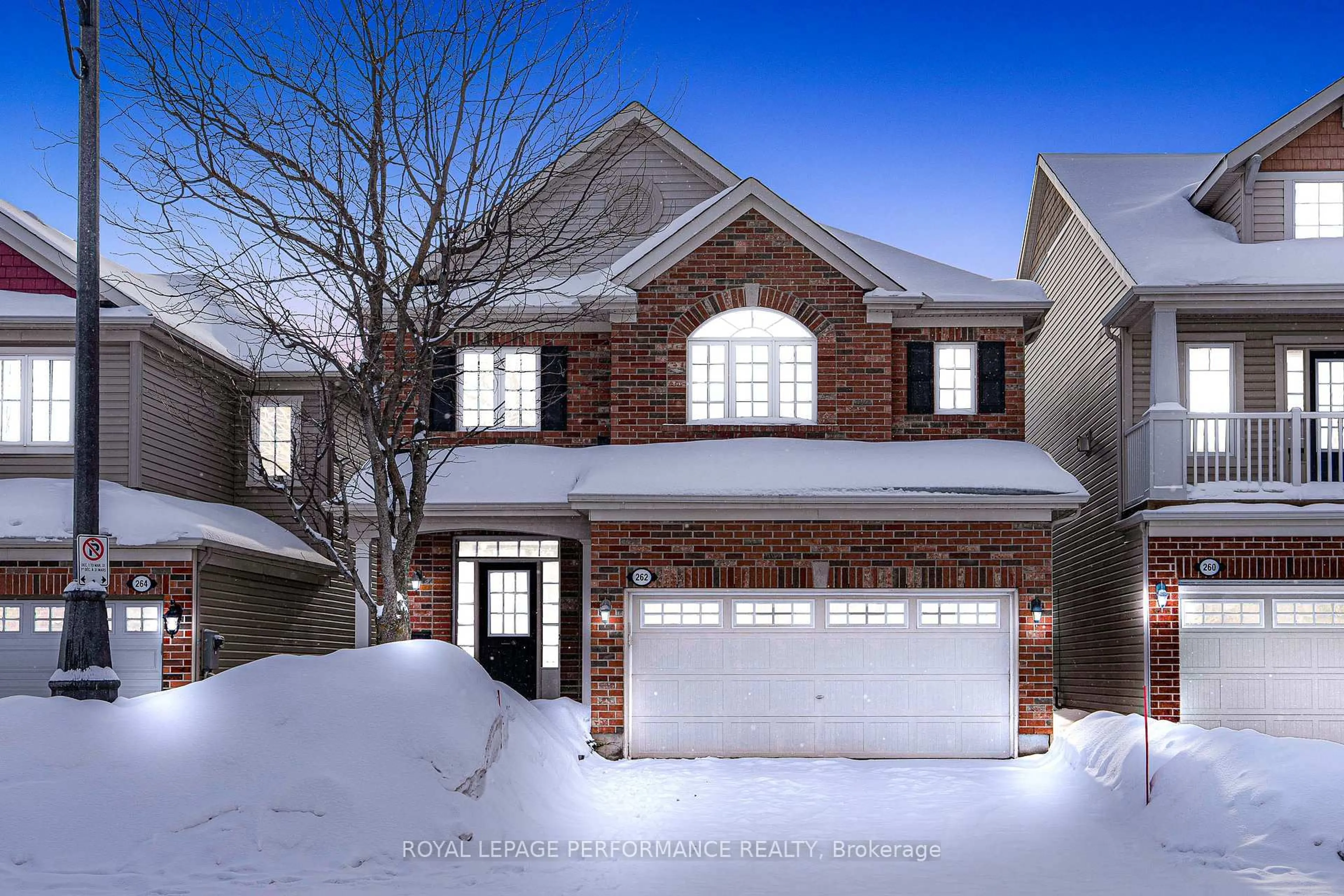 Home with brick exterior material, street for 262 Tempest Dr, Stittsville Ontario K2S 0K6