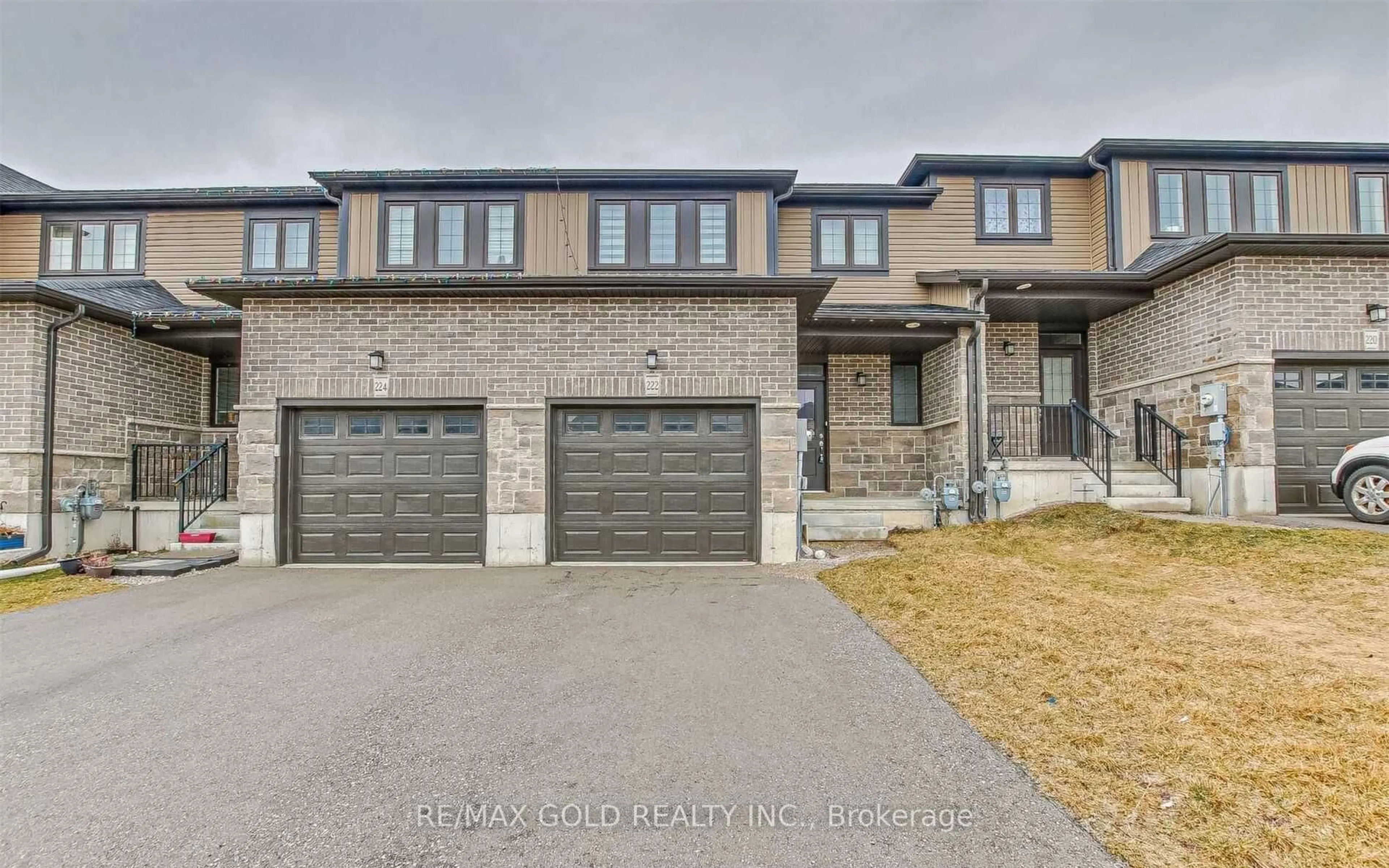 Home with brick exterior material, street for 222 Links Cres, Woodstock Ontario N4T 0M1