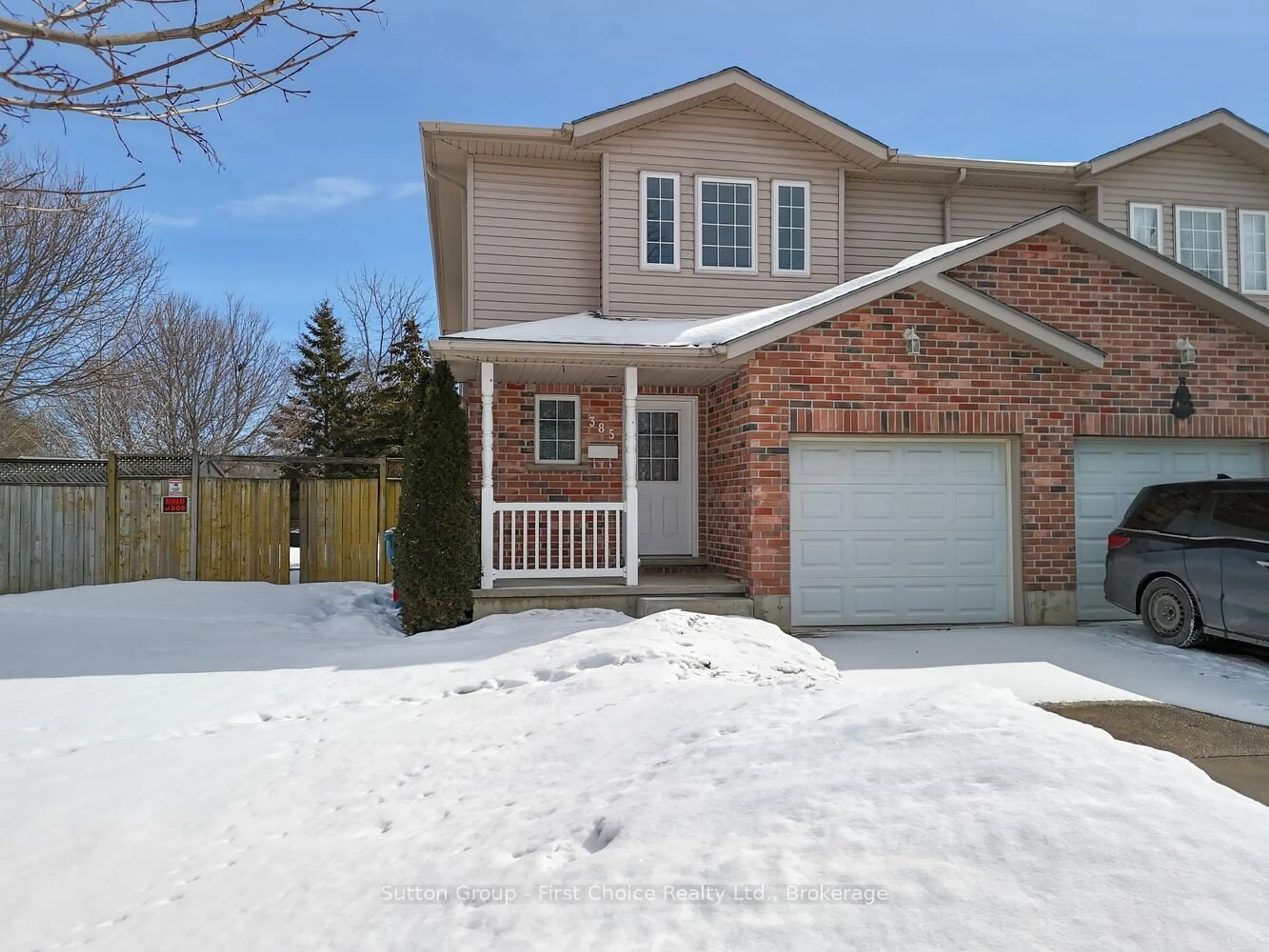Home with brick exterior material, street for 385 St. Vincent St, Stratford Ontario N5A 2Y5