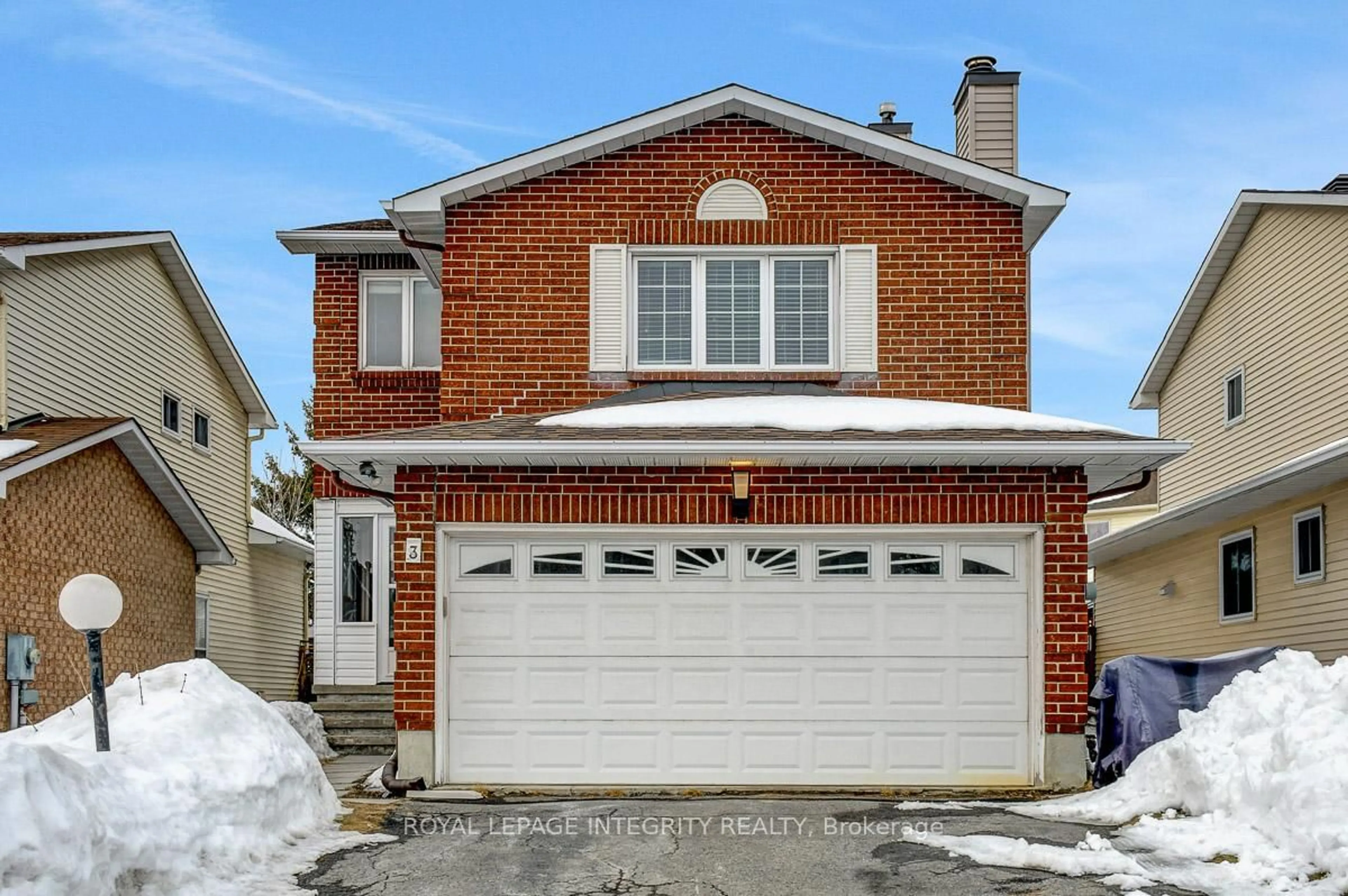 Home with brick exterior material, street for 3 Palomino Dr, Kanata Ontario K2M 1L9