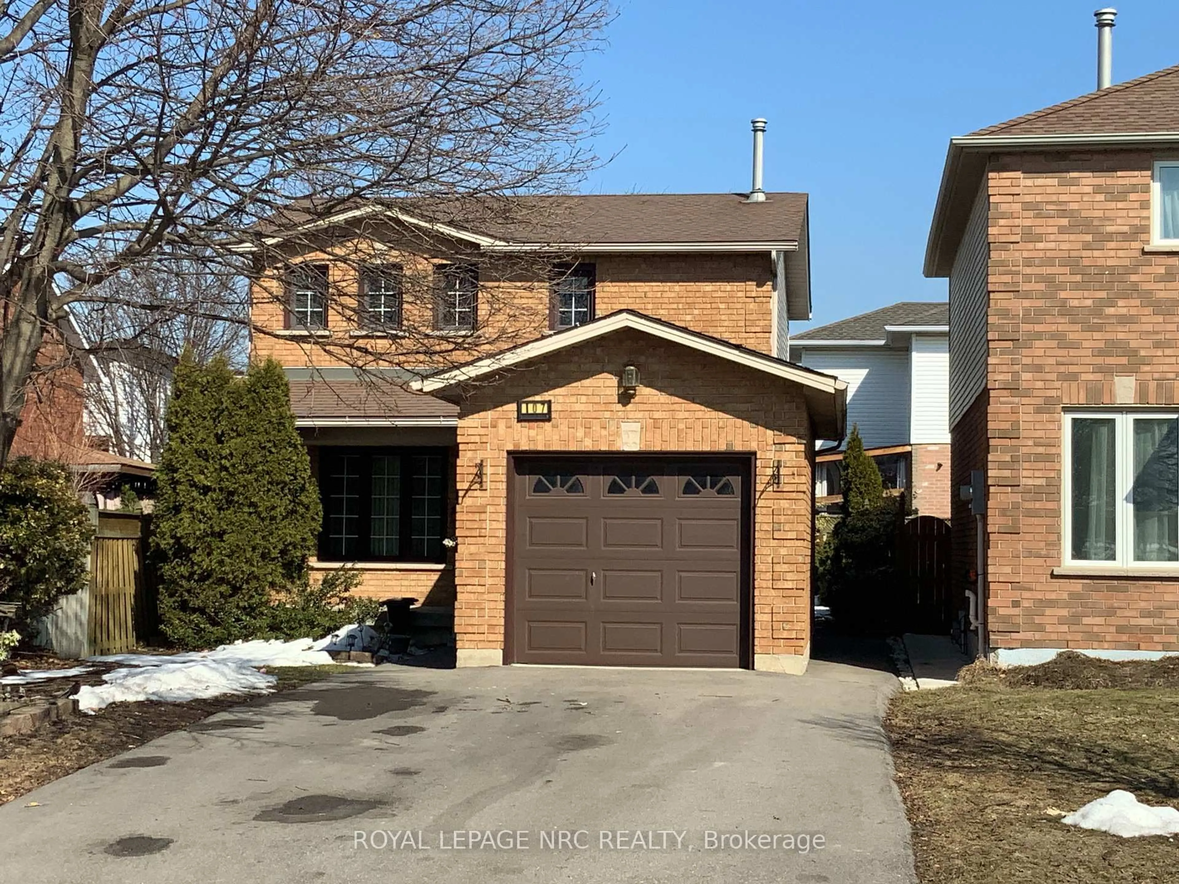 Home with brick exterior material, street for 107 Butler Dr, Hamilton Ontario L8W 3K2