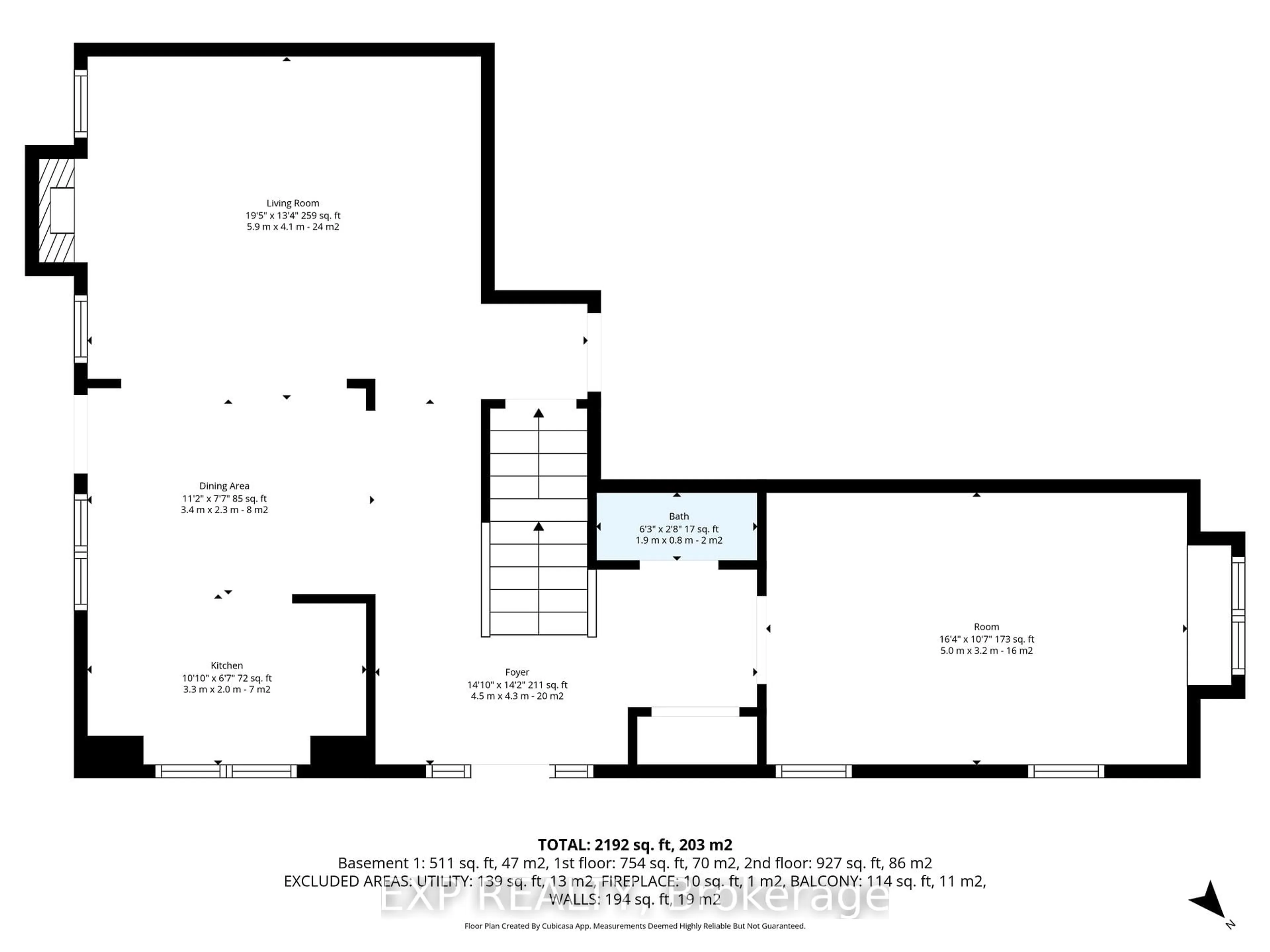 Floor plan for 601 Rosehill Ave, Stittsville Ontario K2S 0K3