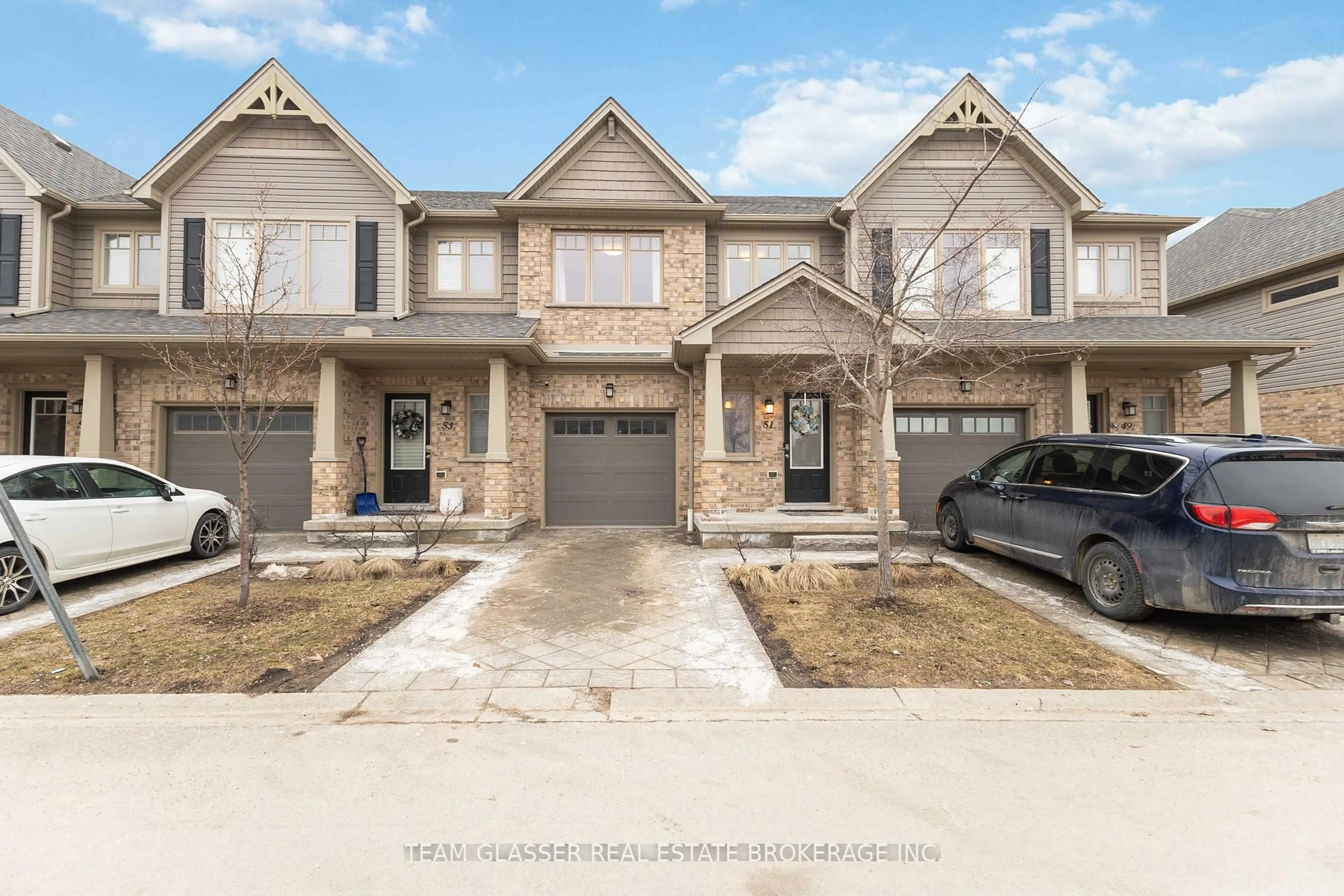 A pic from outside/outdoor area/front of a property/back of a property/a pic from drone, street for 1924 CEDARHOLLOW Blvd #51, London North Ontario N5X 0K3