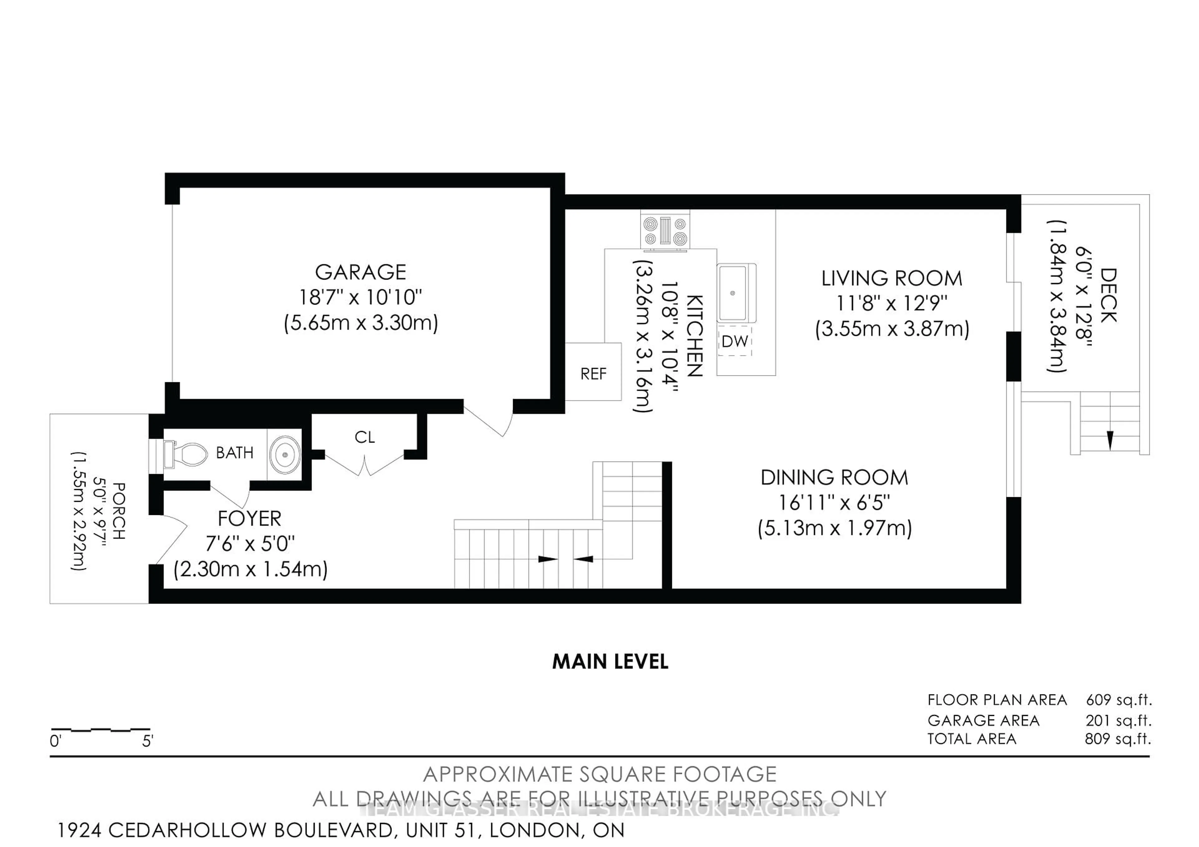 Floor plan for 1924 CEDARHOLLOW Blvd #51, London North Ontario N5X 0K3