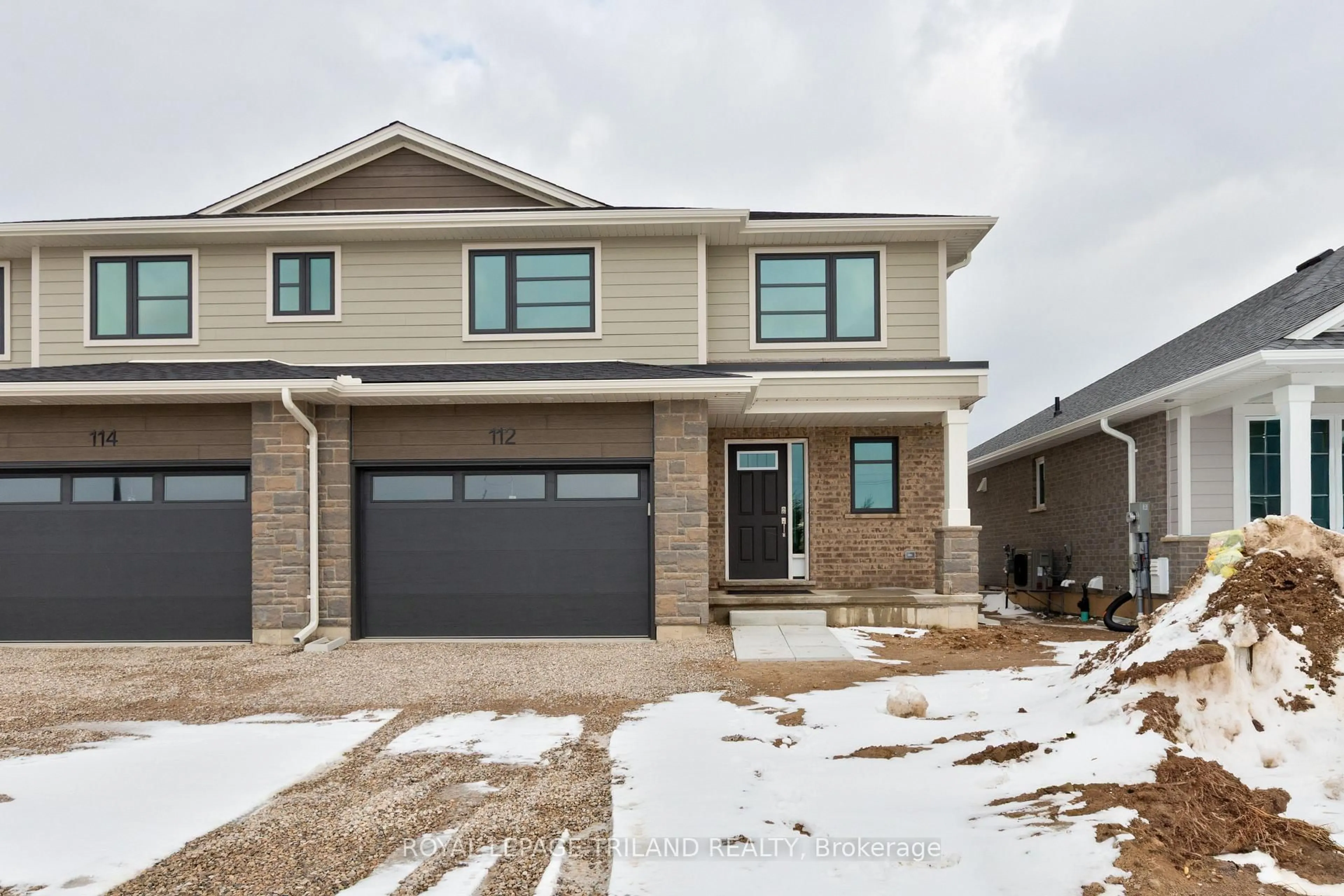 Home with brick exterior material, street for 112 Styles Dr, St. Thomas Ontario N5R 0N8