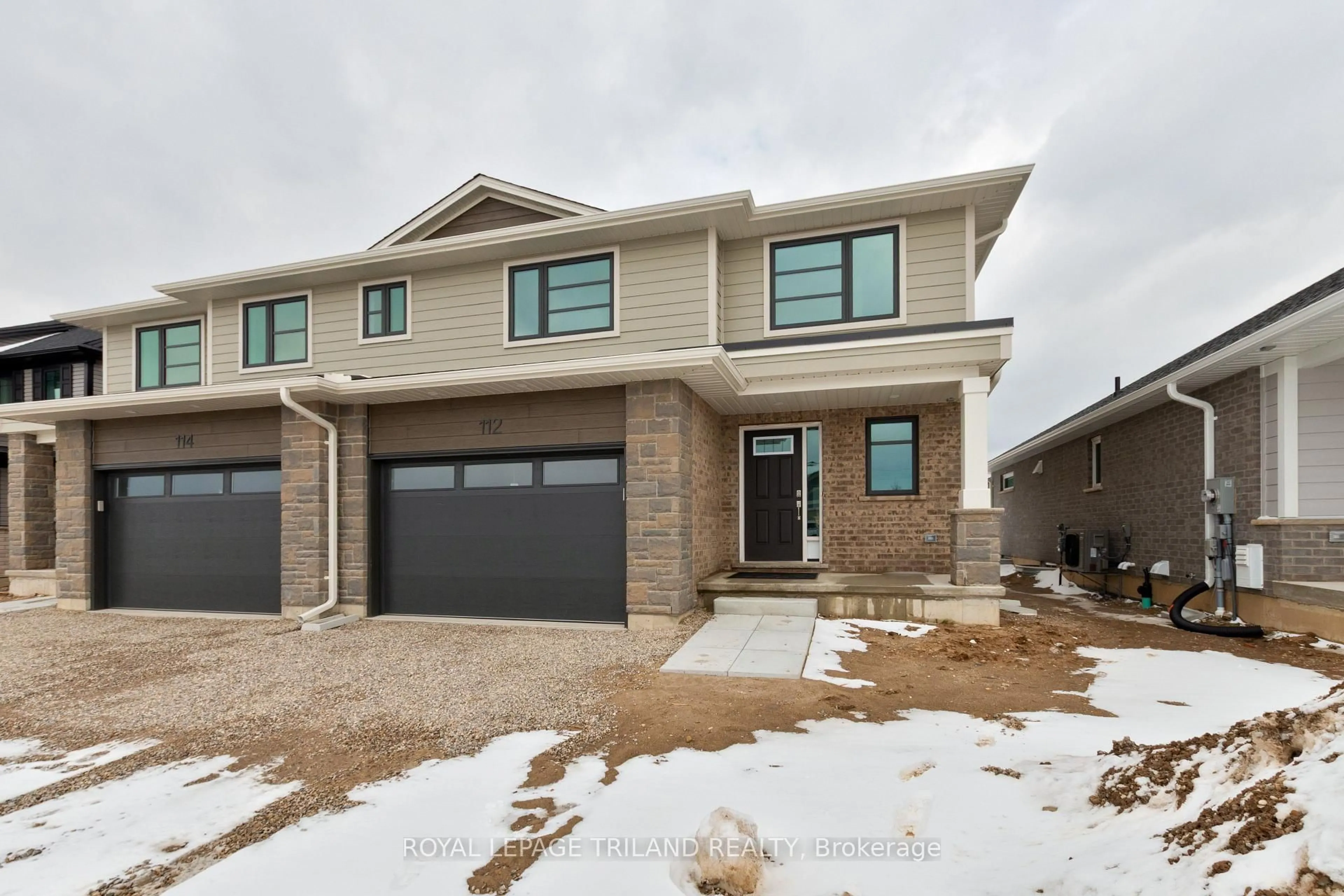 Home with brick exterior material, street for 112 Styles Dr, St. Thomas Ontario N5R 0N8