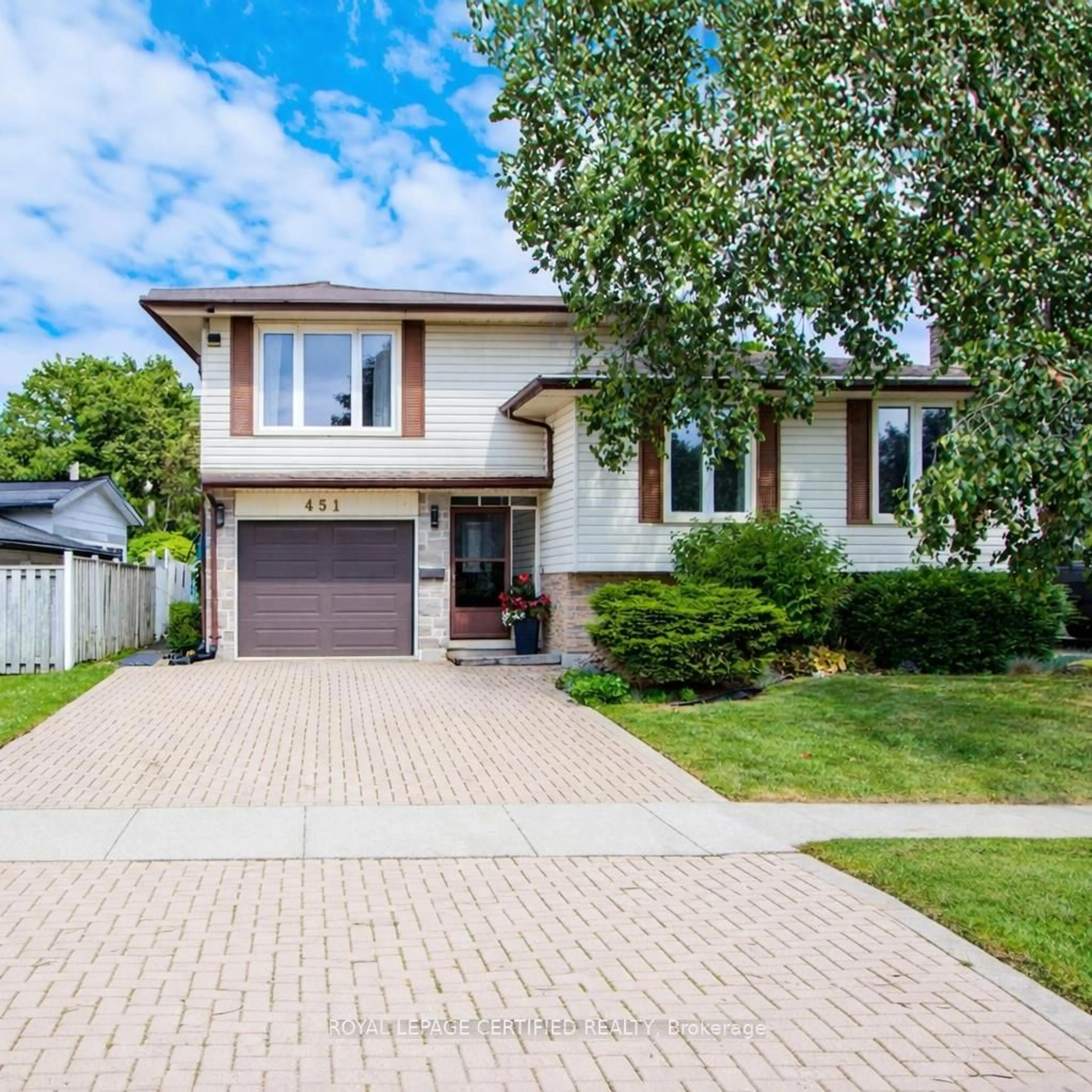 Home with brick exterior material, street for 451 Lampman Pl, Woodstock Ontario N4S 8L7