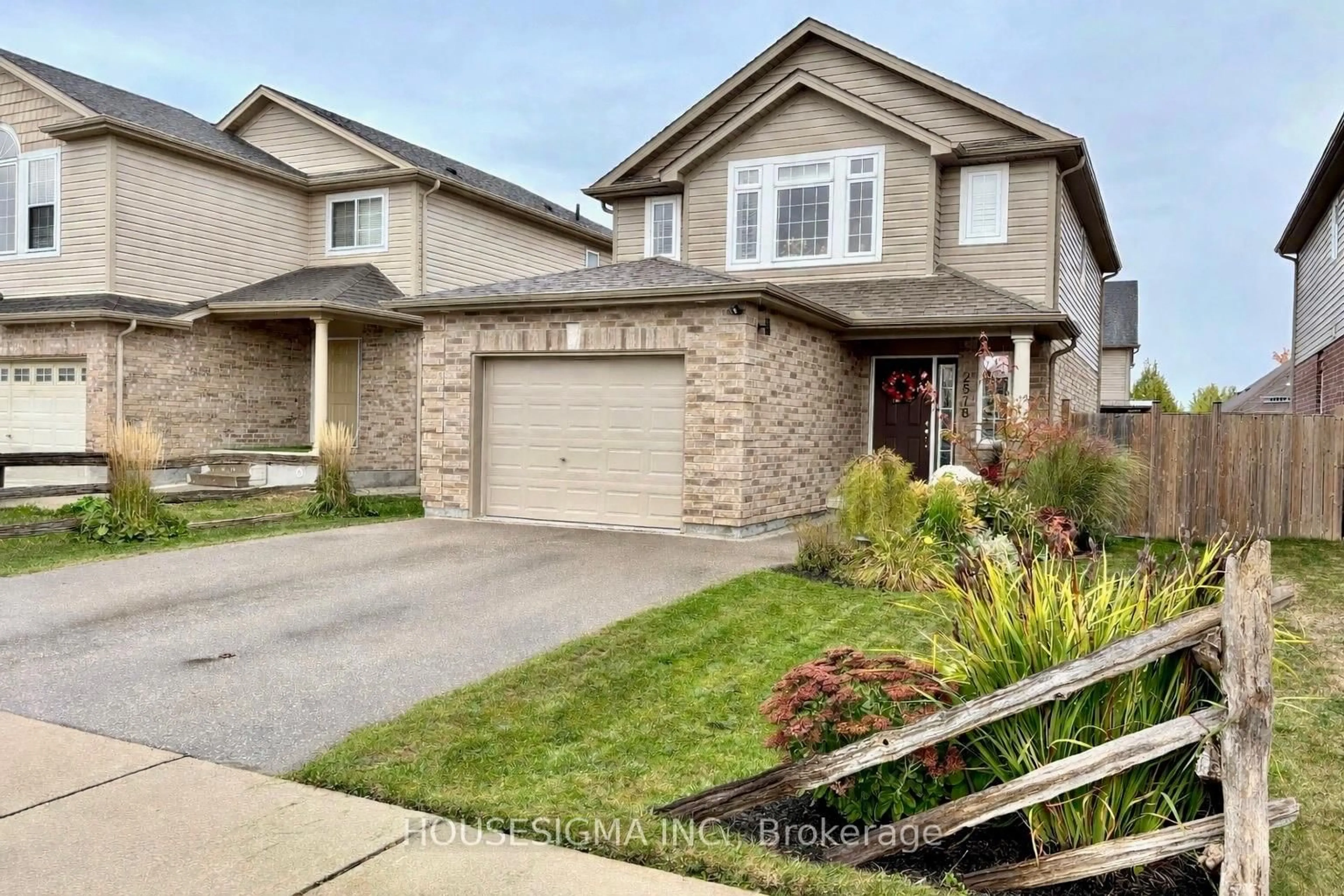 Home with brick exterior material, street for 2578 Asima Dr, London South Ontario N6M 0B5