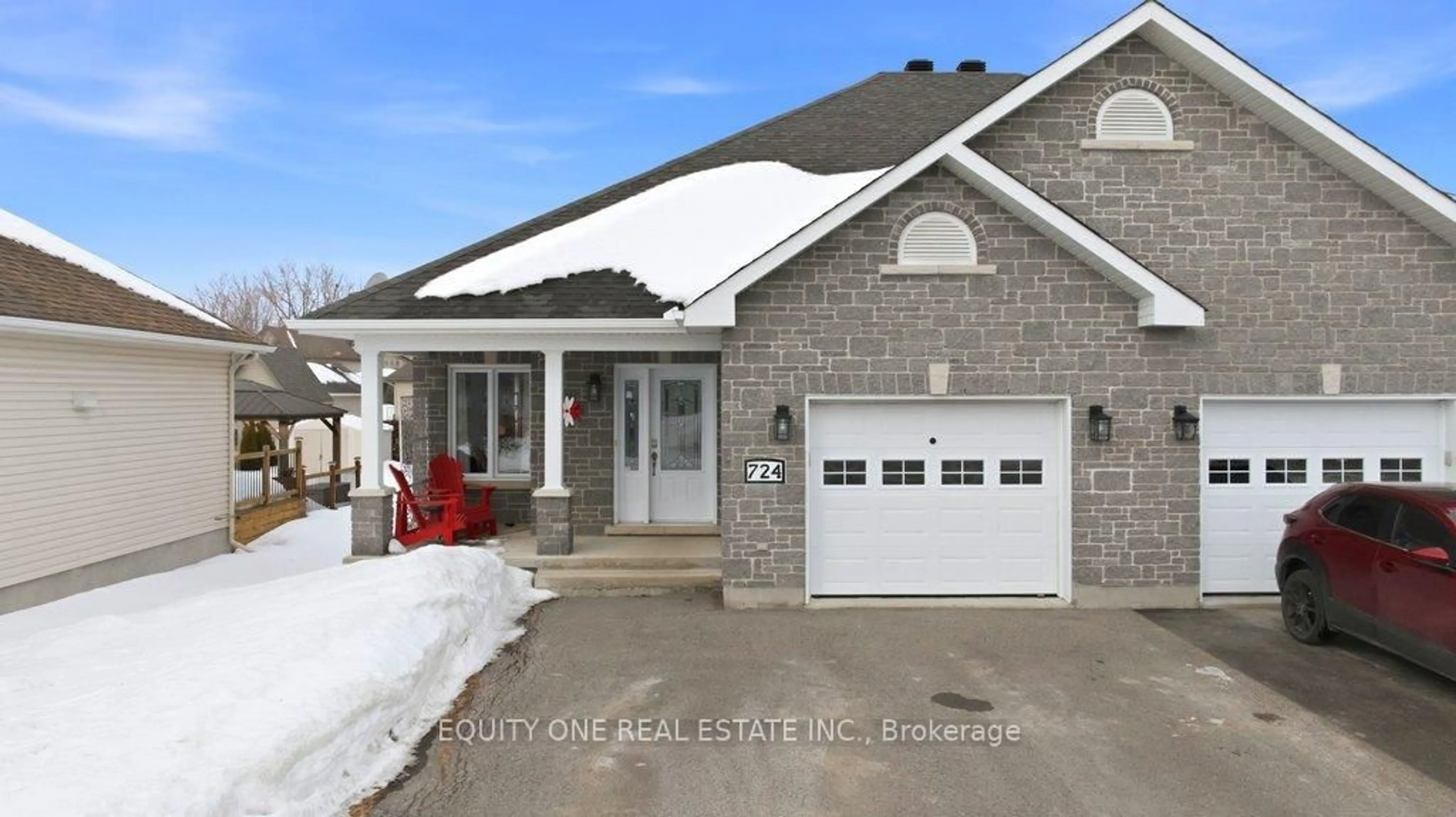 Home with brick exterior material, street for 724 Des Merisiers Pl, Casselman Ontario K0A 1M0