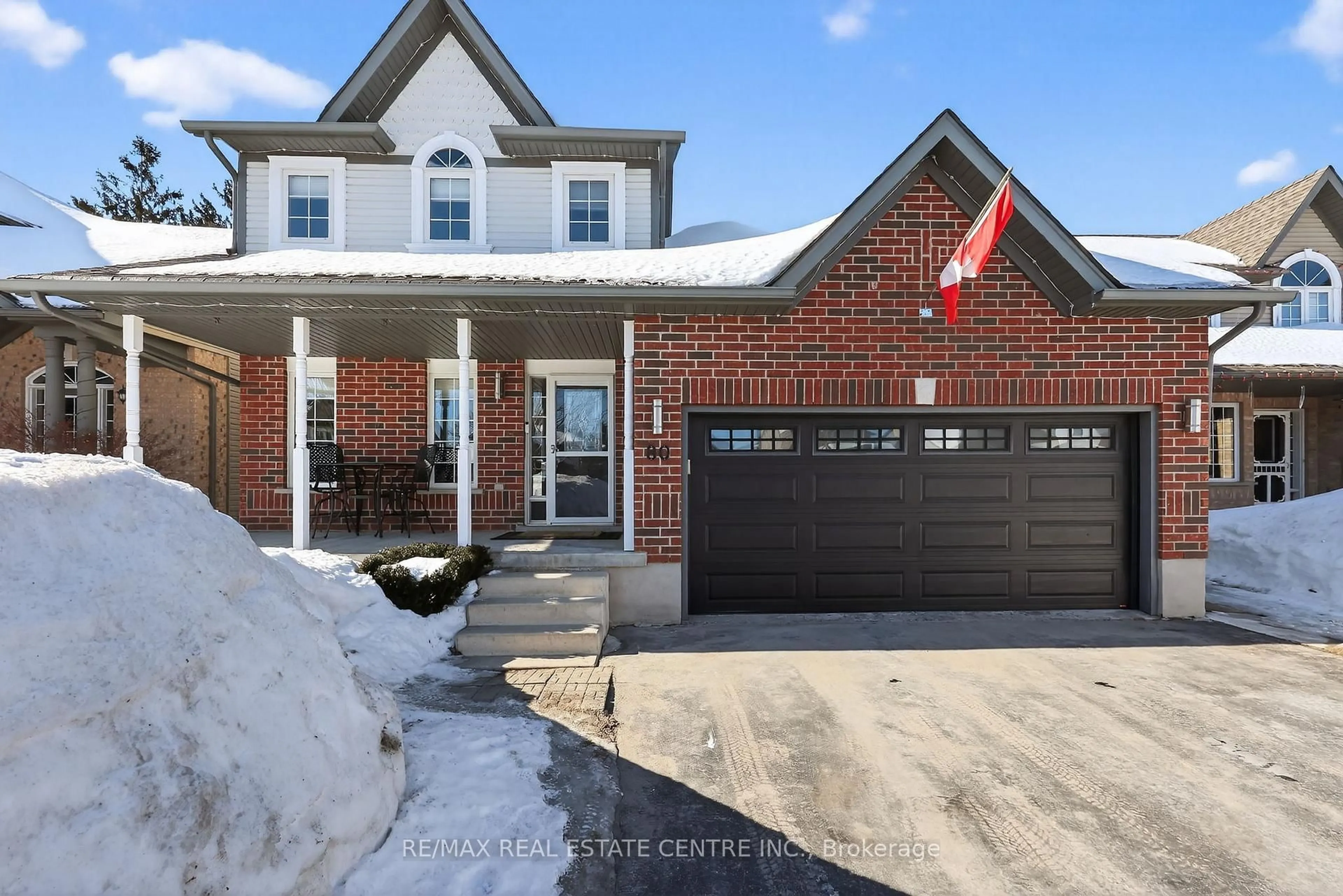 Home with brick exterior material, street for 80 Sheffield St, Southgate Ontario N0C 1B0