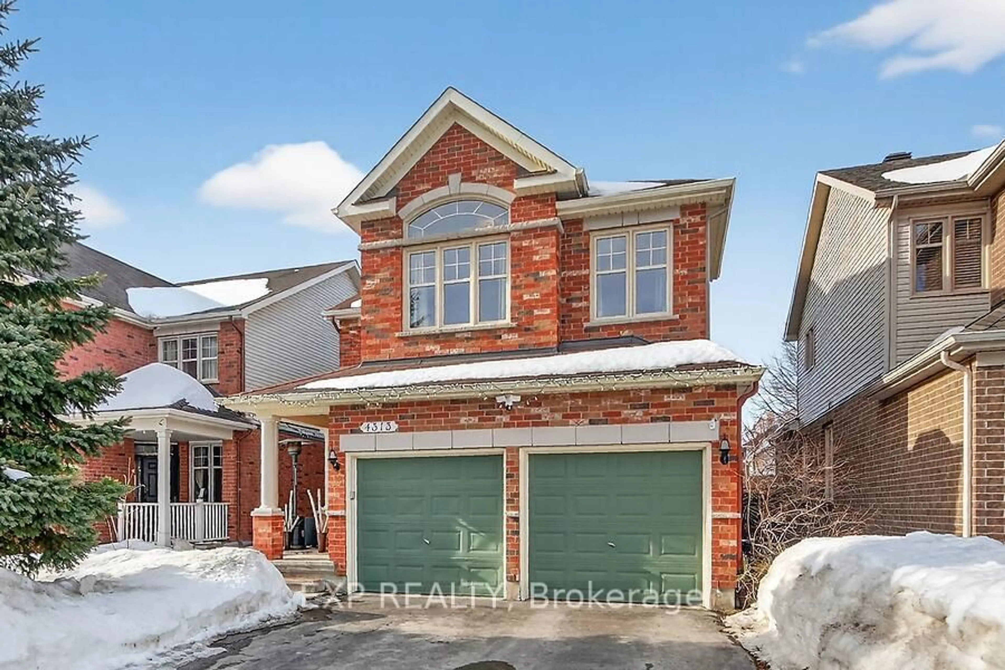 Home with brick exterior material, street for 4313 Goldeneye Way, Ottawa Ontario K1V 2H2