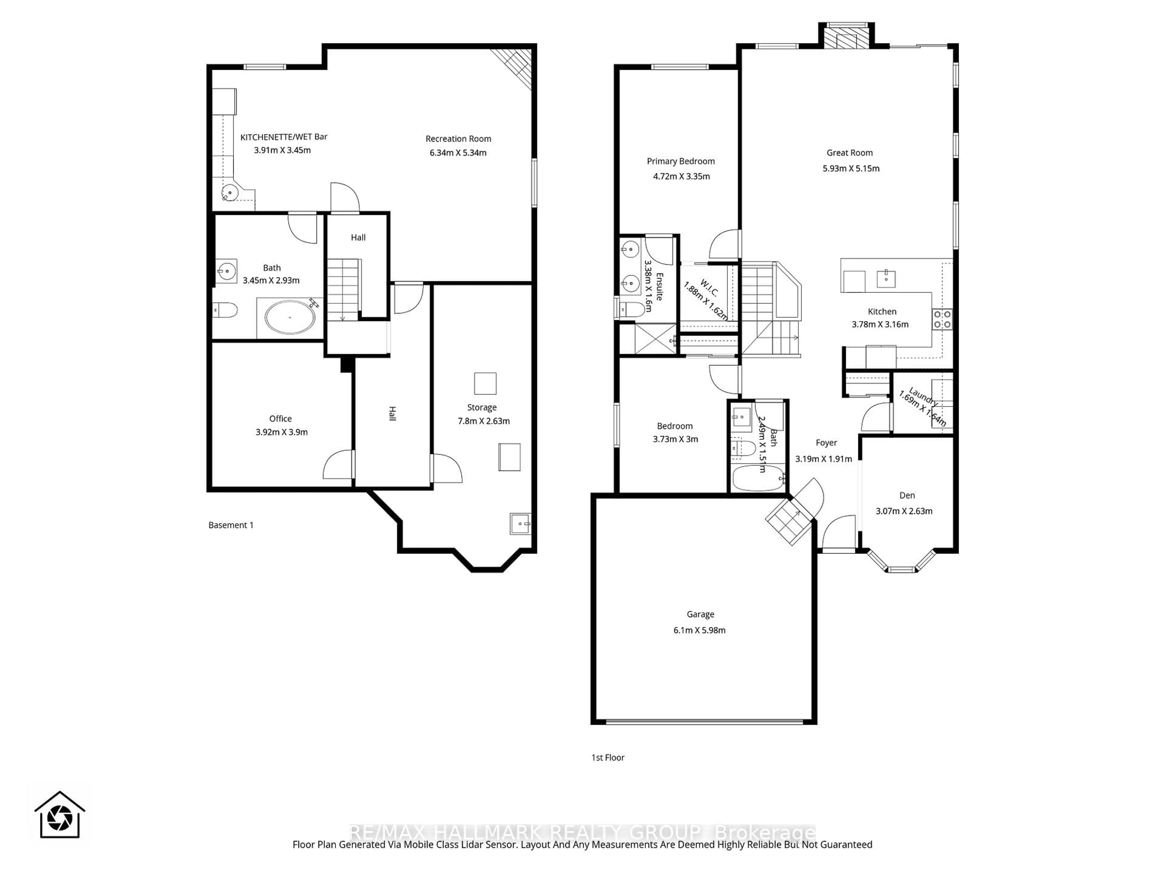 Floor plan for 510 Kindred Cres, North Grenville Ontario K0G 1J0