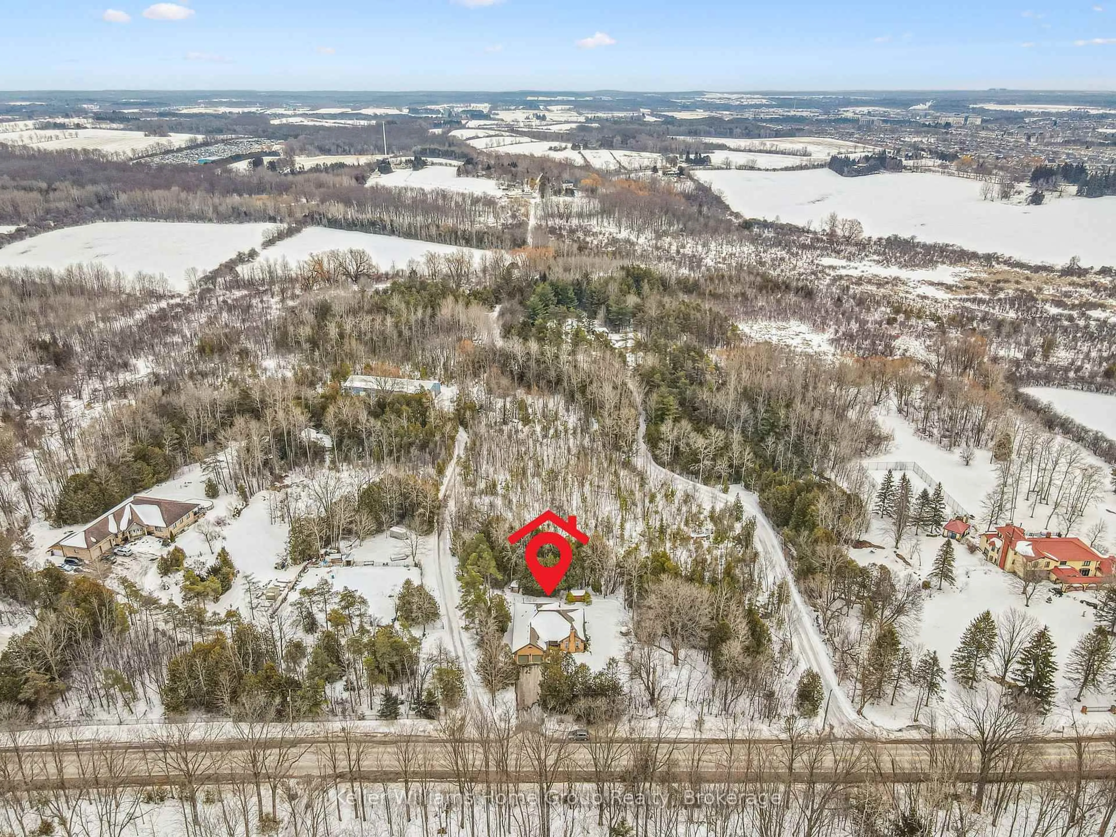 A pic from outside/outdoor area/front of a property/back of a property/a pic from drone, water/lake/river/ocean view for 7809 Speedvale Ave, Guelph/Eramosa Ontario N1H 6J1