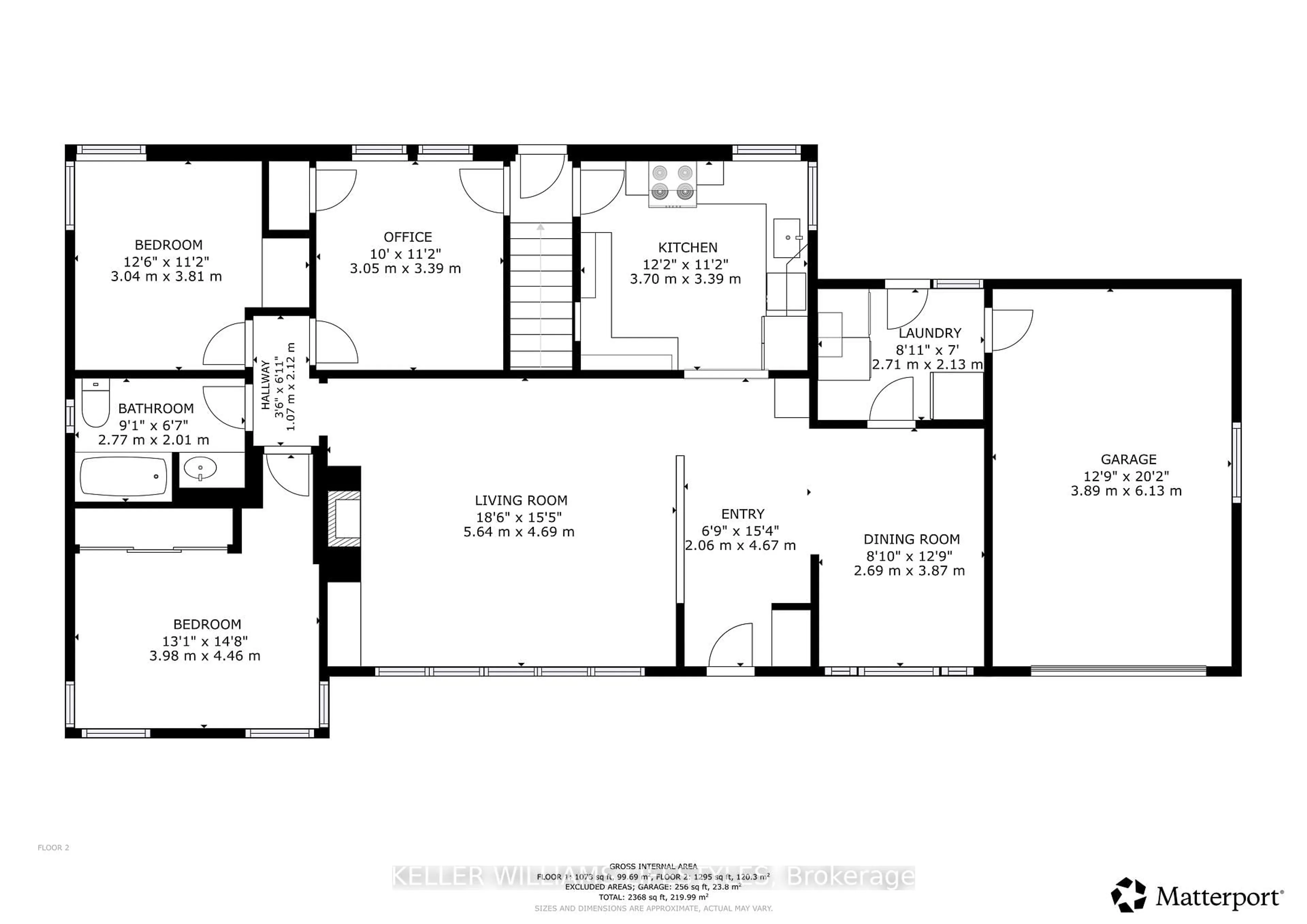 Floor plan for 345 Glenrose Dr, London South Ontario N6K 2A9