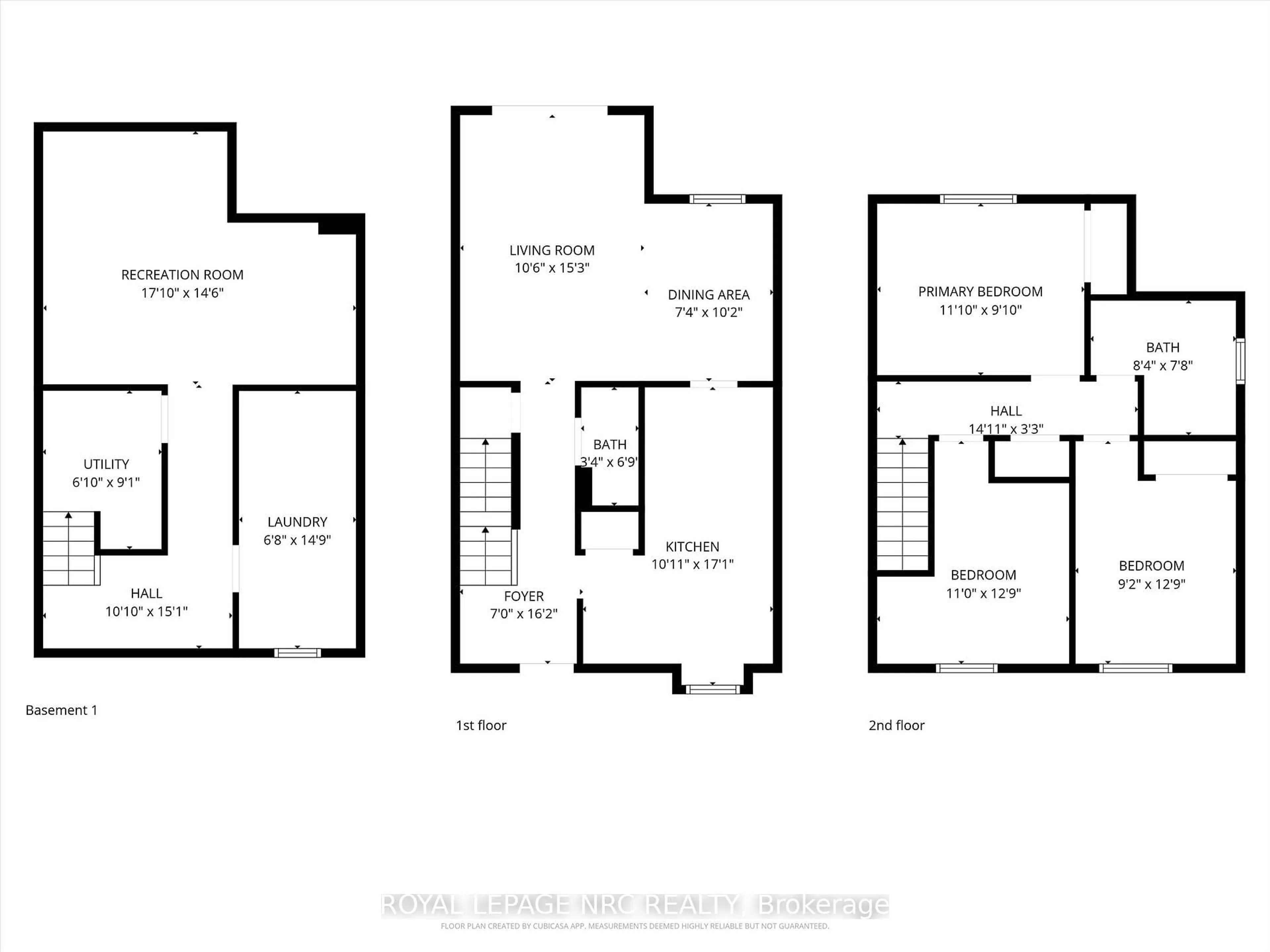 Floor plan for 242 Lakeport Rd #18, St. Catharines Ontario L2N 6V2