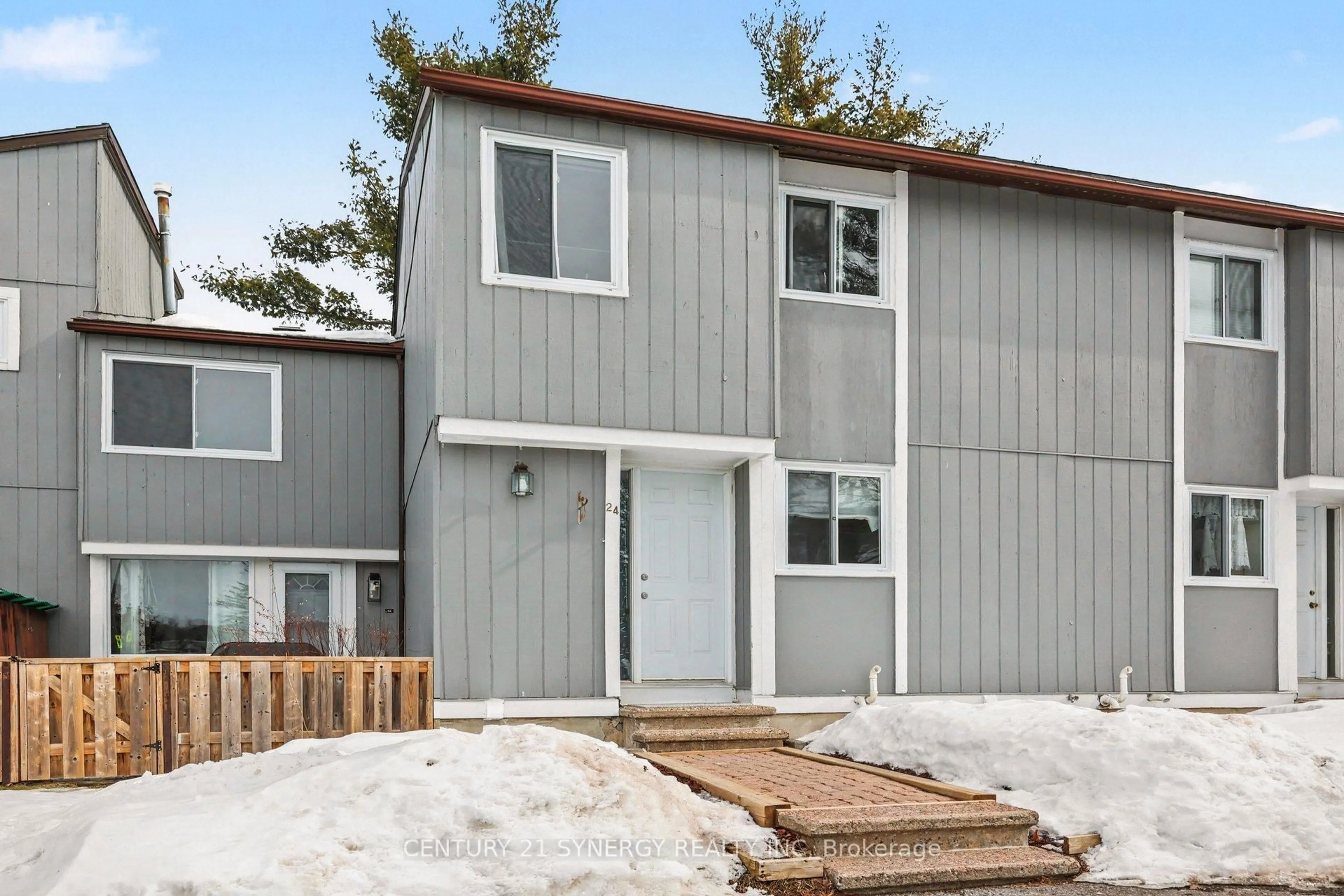 Home with vinyl exterior material, street for 24 Sherway Dr #65, Ottawa Ontario K2J 1N3