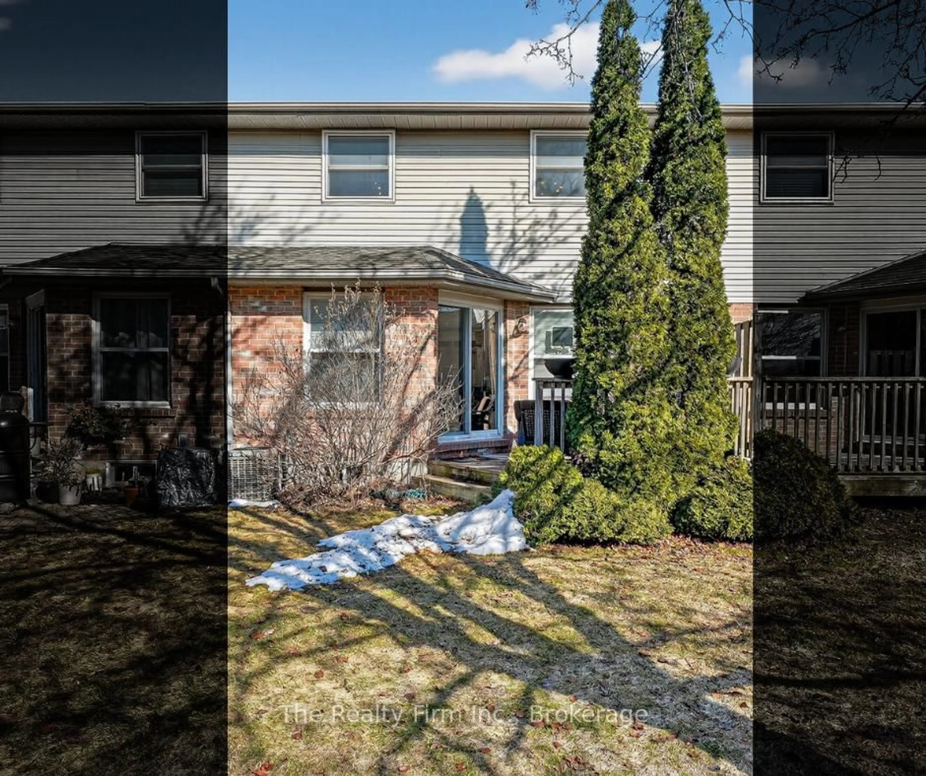 A pic from outside/outdoor area/front of a property/back of a property/a pic from drone, street for 397 Springbank Ave #2, Woodstock Ontario N4T 1P8