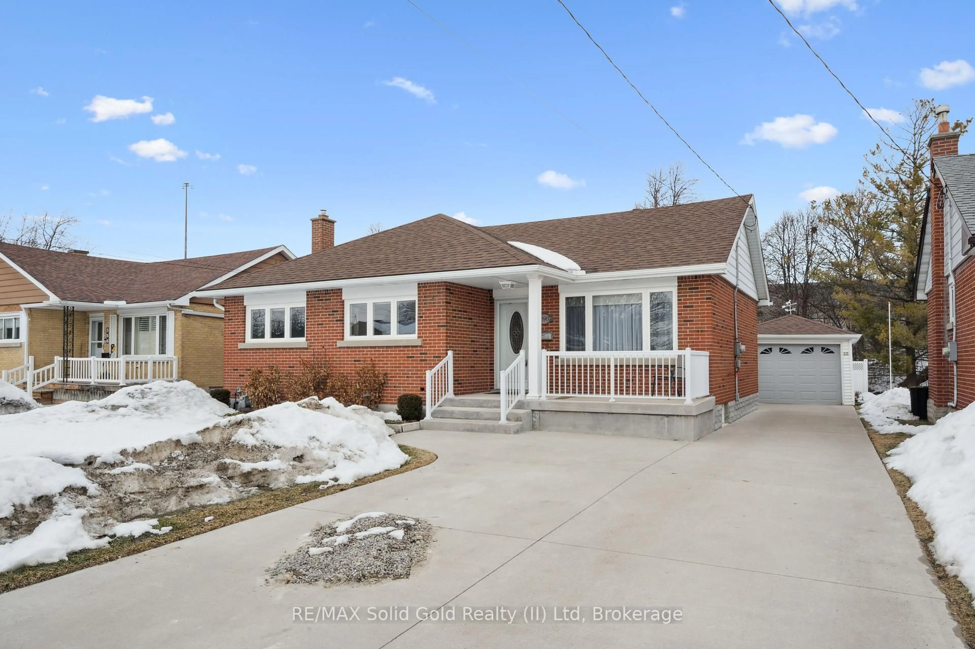 Home with brick exterior material, street for 390 Dumfries Ave, Waterloo Ontario N2H 2G1