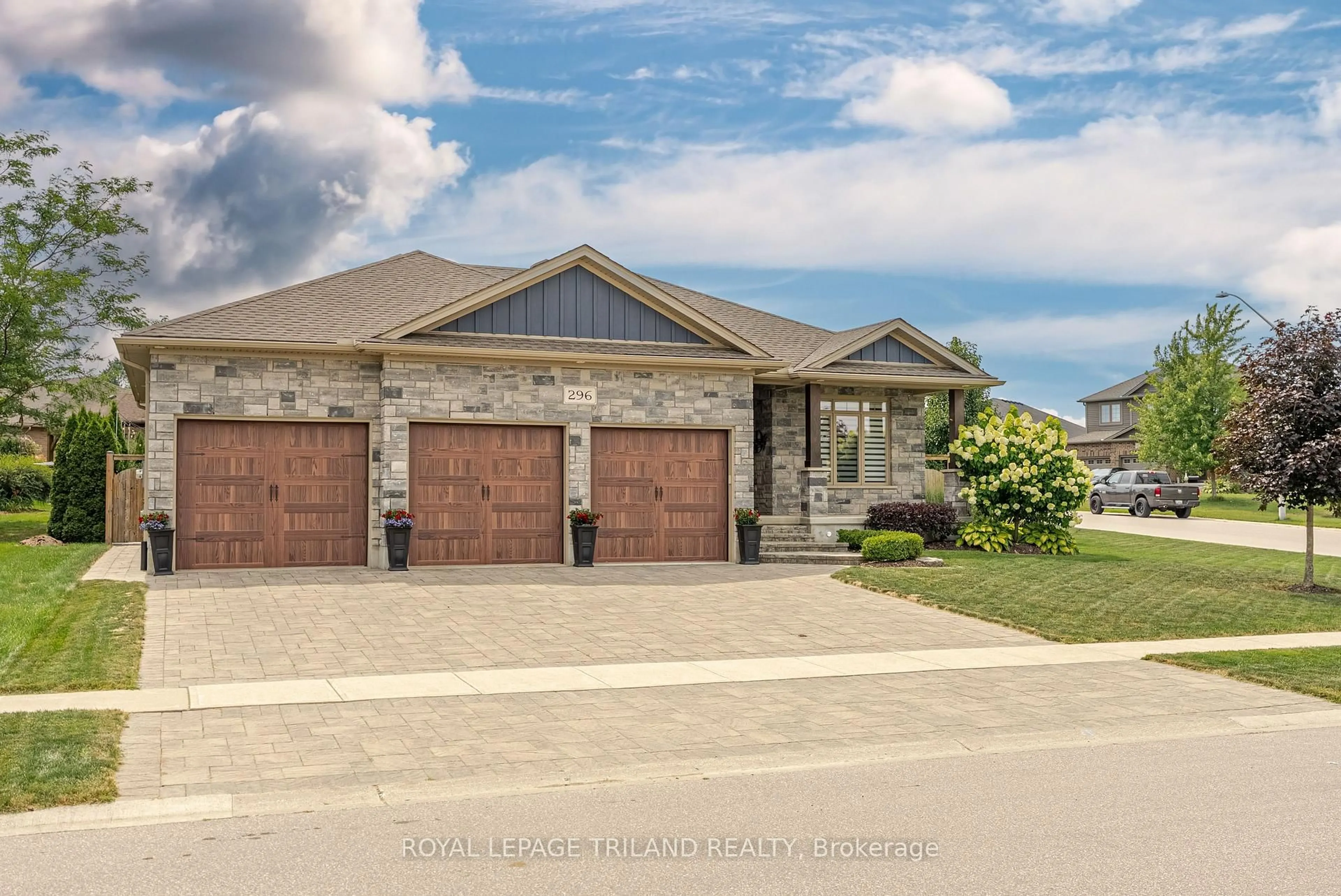 Home with brick exterior material, street for 296 Dufferin St, Central Elgin Ontario N0L 1B0