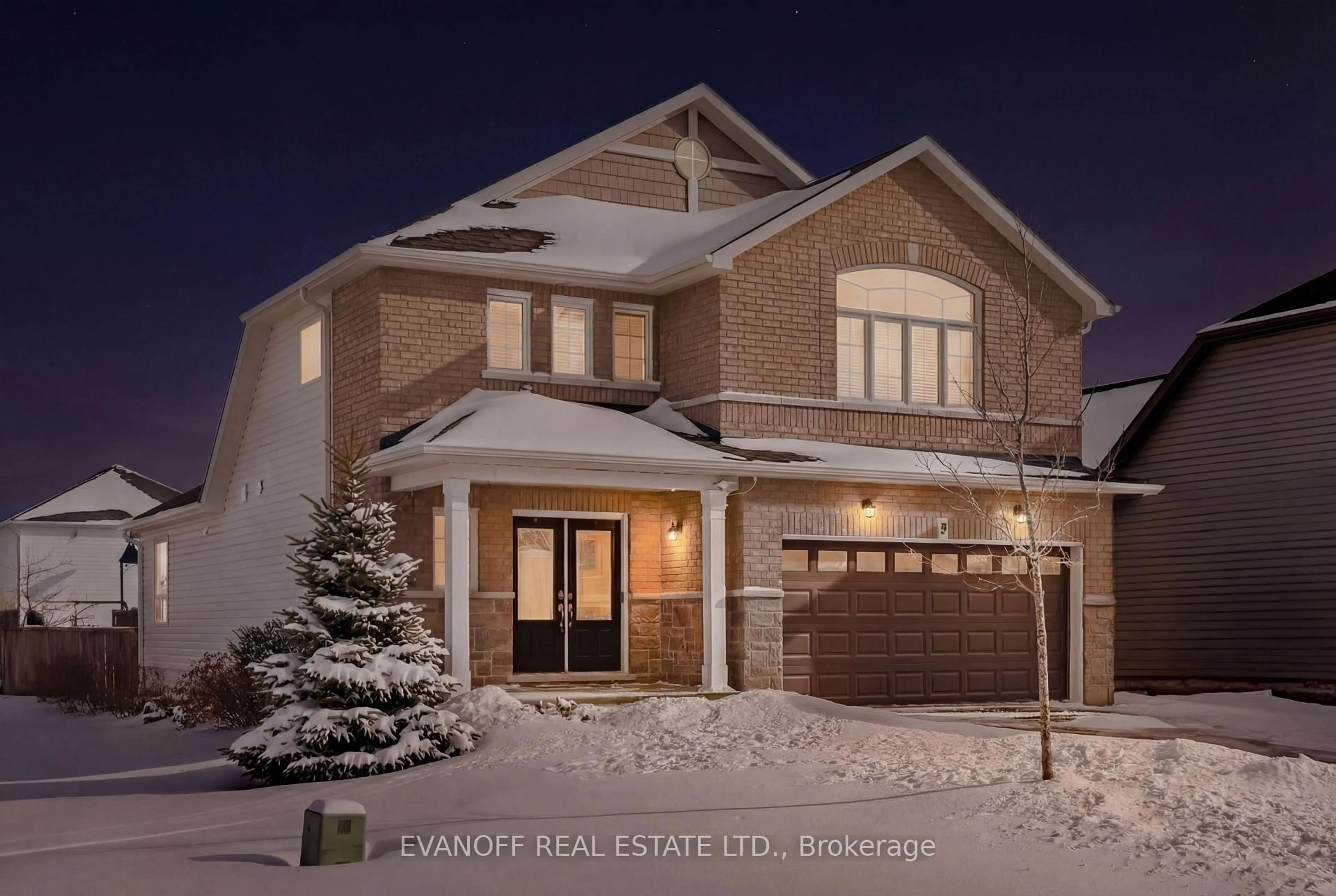 Home with brick exterior material, street for 2 Tina Crt, Kawartha Lakes Ontario K9V 0C8