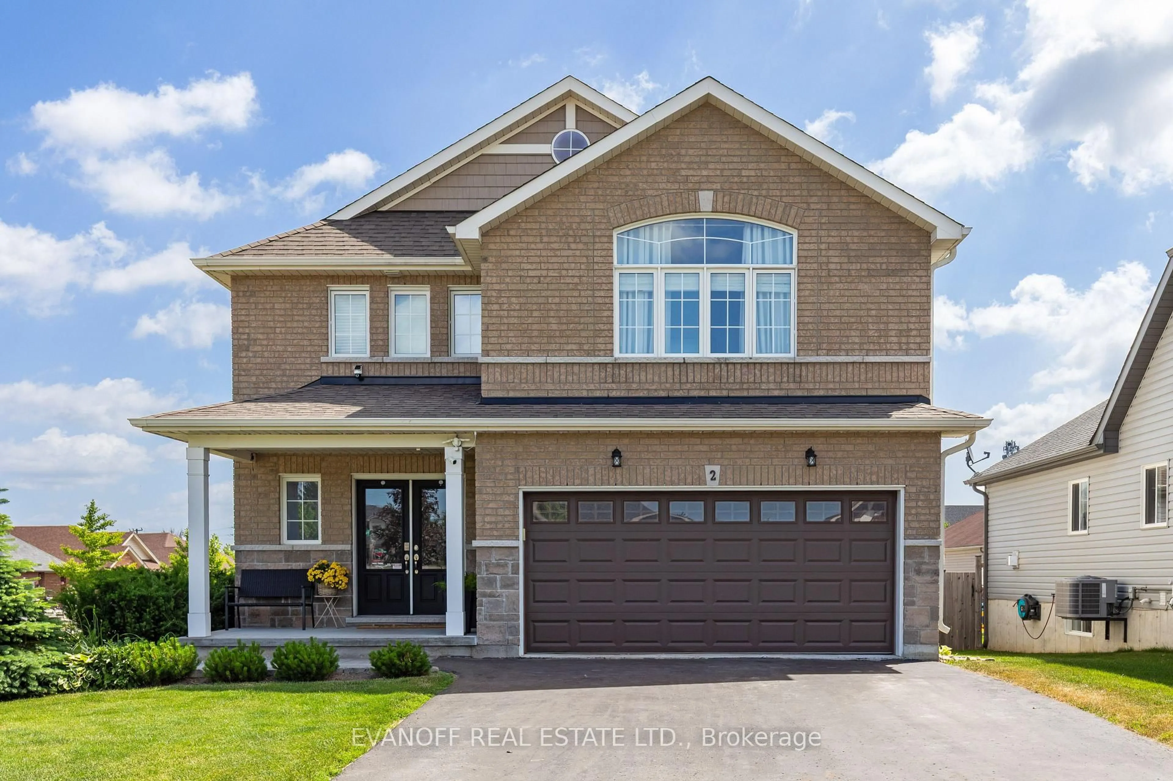 Home with brick exterior material, street for 2 Tina Crt, Kawartha Lakes Ontario K9V 0C8