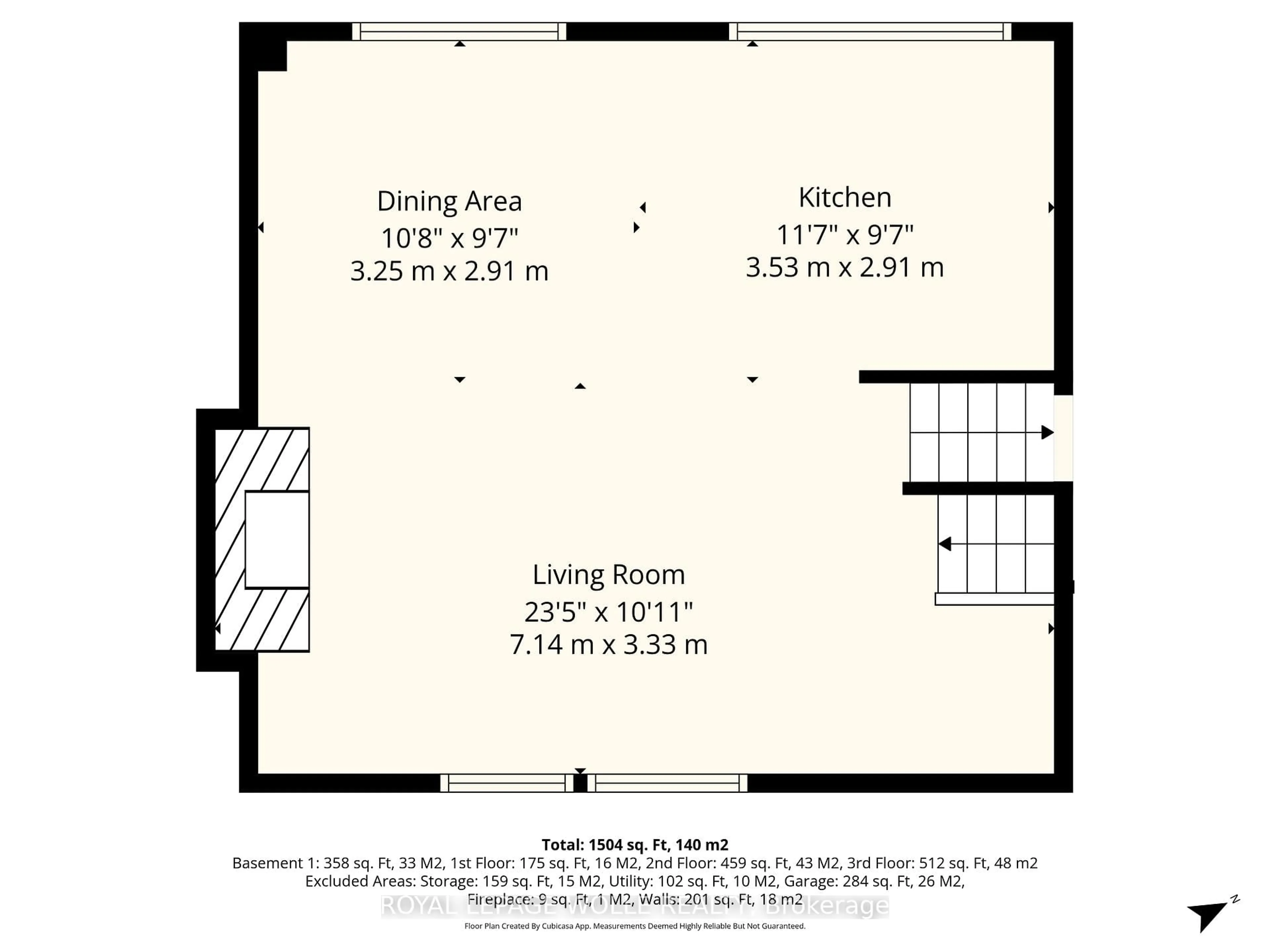 Floor plan for 218 ARRIS Cres, West Perth Ontario N0K 1N0