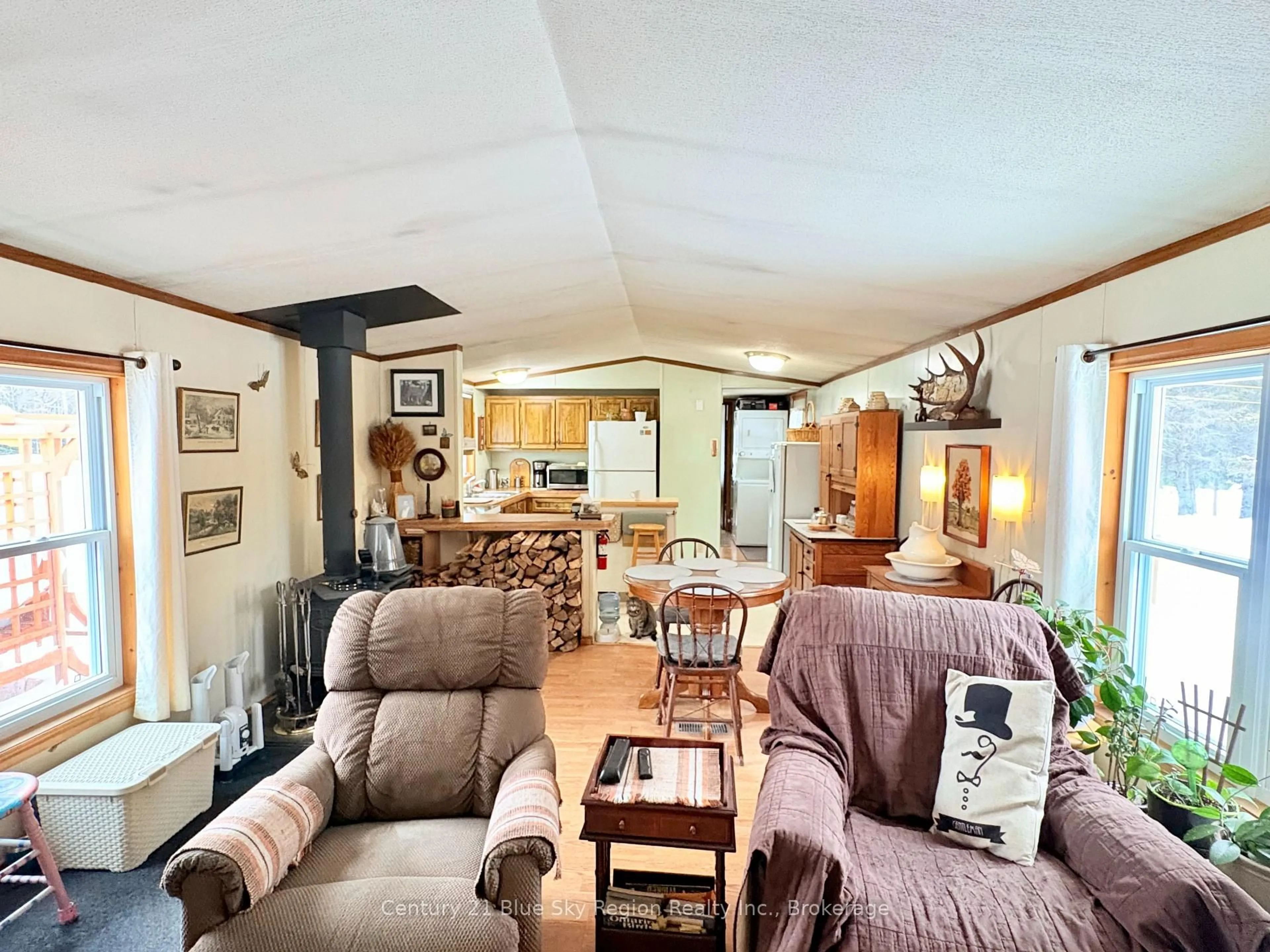 Living room with furniture, unknown for 320 Crystal Falls Rd, West Nipissing Ontario P0H 1L0