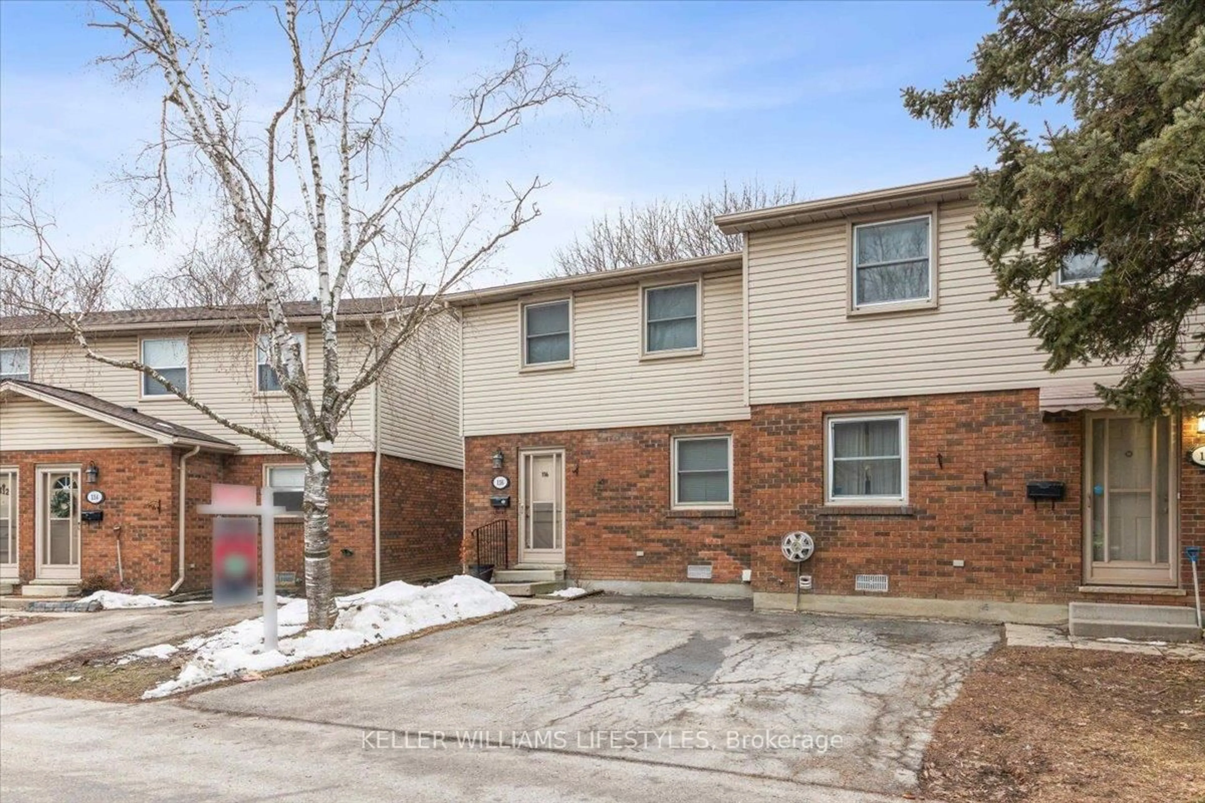 Home with brick exterior material, street for 1330 Jalna Blvd #116, London South Ontario N6E 2H7