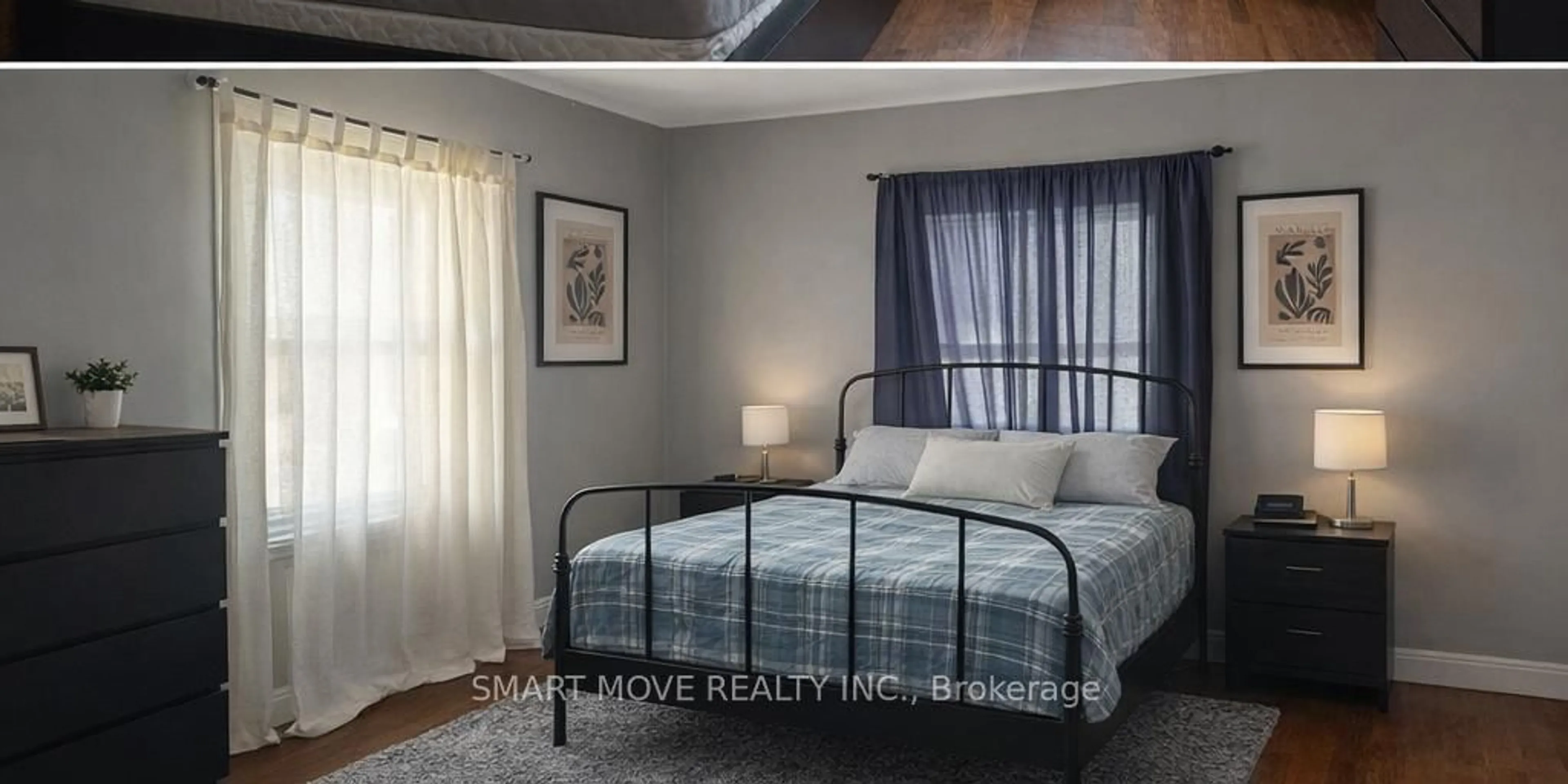 Bedroom with bed, unknown for 173 Regent St, London East Ontario N6A 2G7