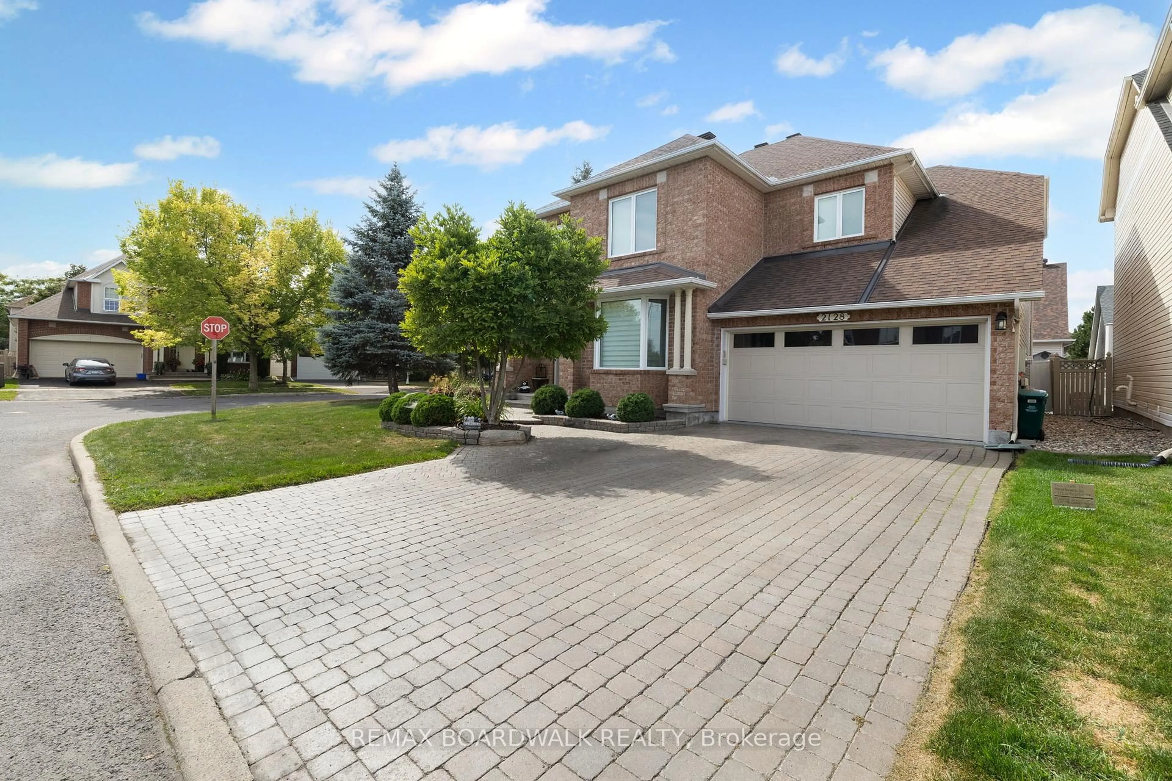 Home with brick exterior material, street for 2128 Rexton St, Ottawa Ontario K4A 4K7