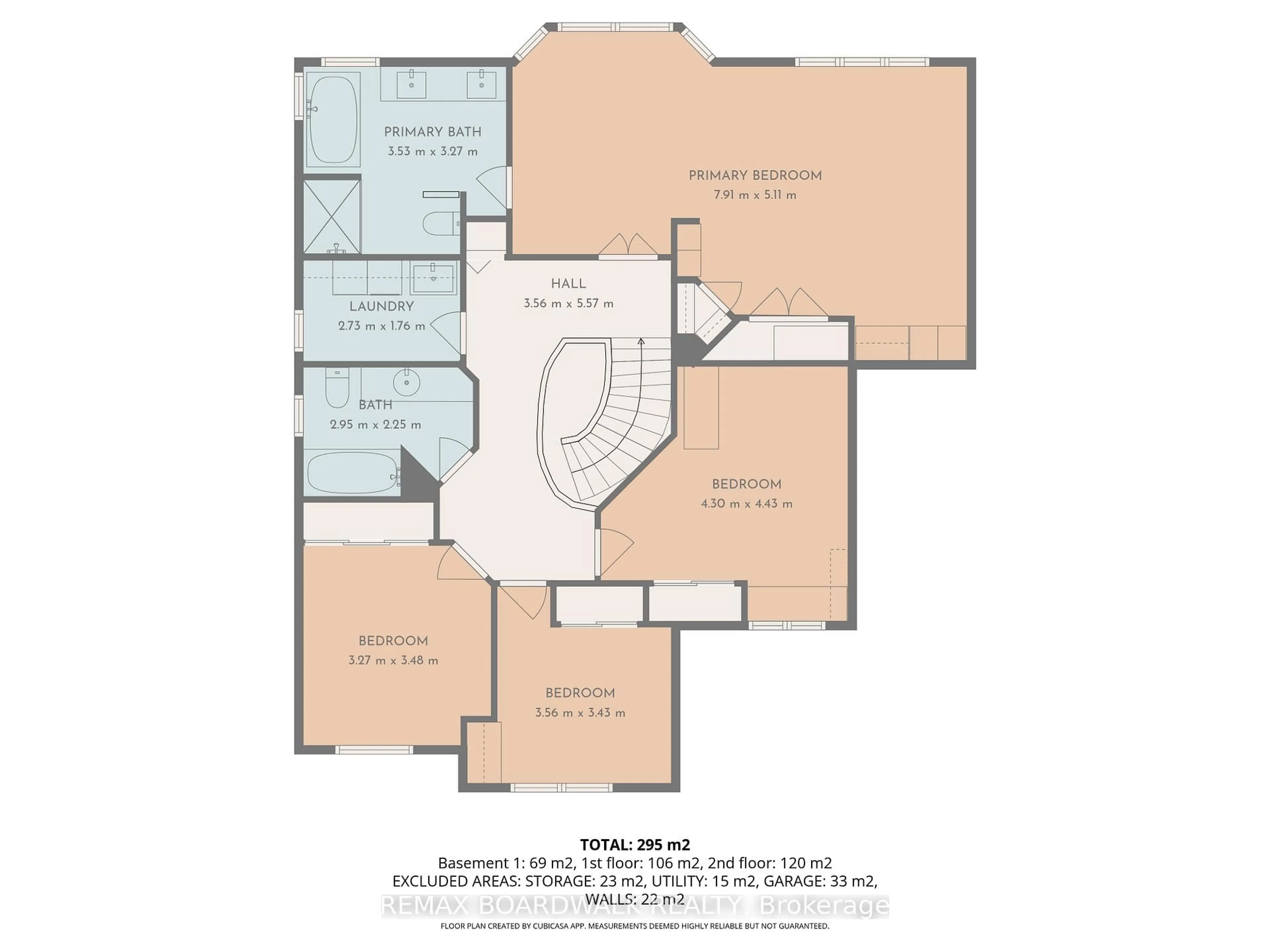 Floor plan for 2128 Rexton St, Ottawa Ontario K4A 4K7