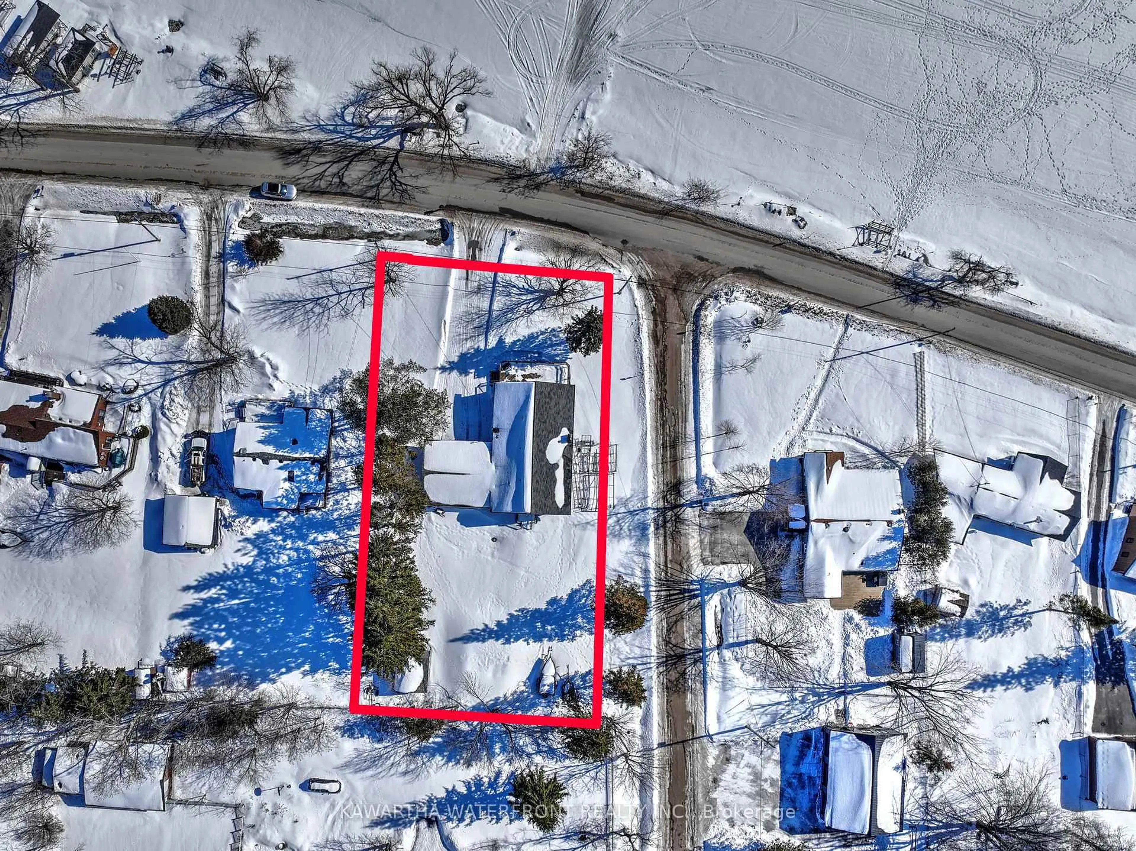 A pic from outside/outdoor area/front of a property/back of a property/a pic from drone, building for 519 Long Beach Rd, Kawartha Lakes Ontario K0M 1G0