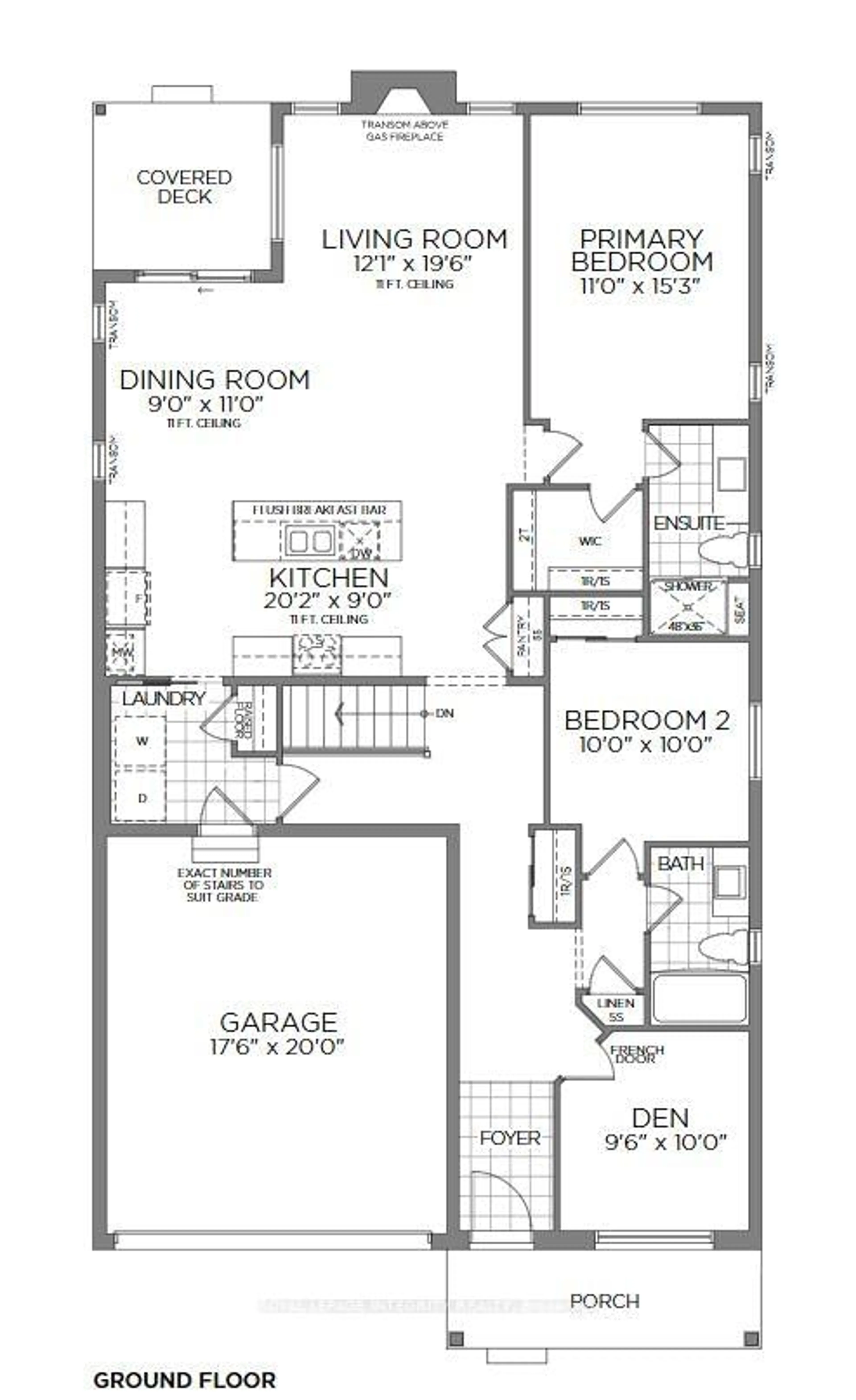 Floor plan for 545 Montjay Rd, Orleans Ontario K4A 5R2