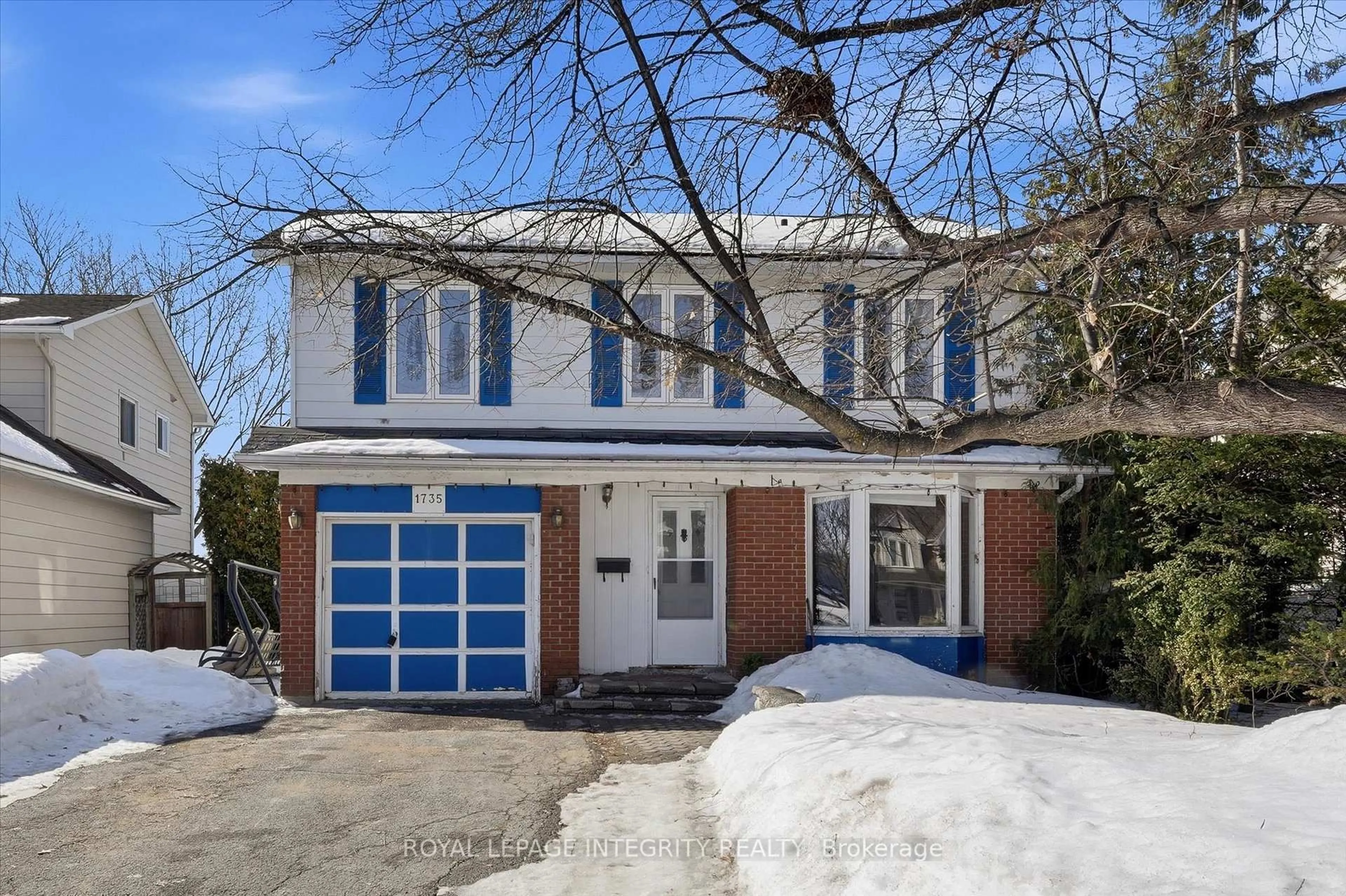 Home with brick exterior material, street for 1735 Bonaventure Terr, Orleans Ontario K1C 1W5