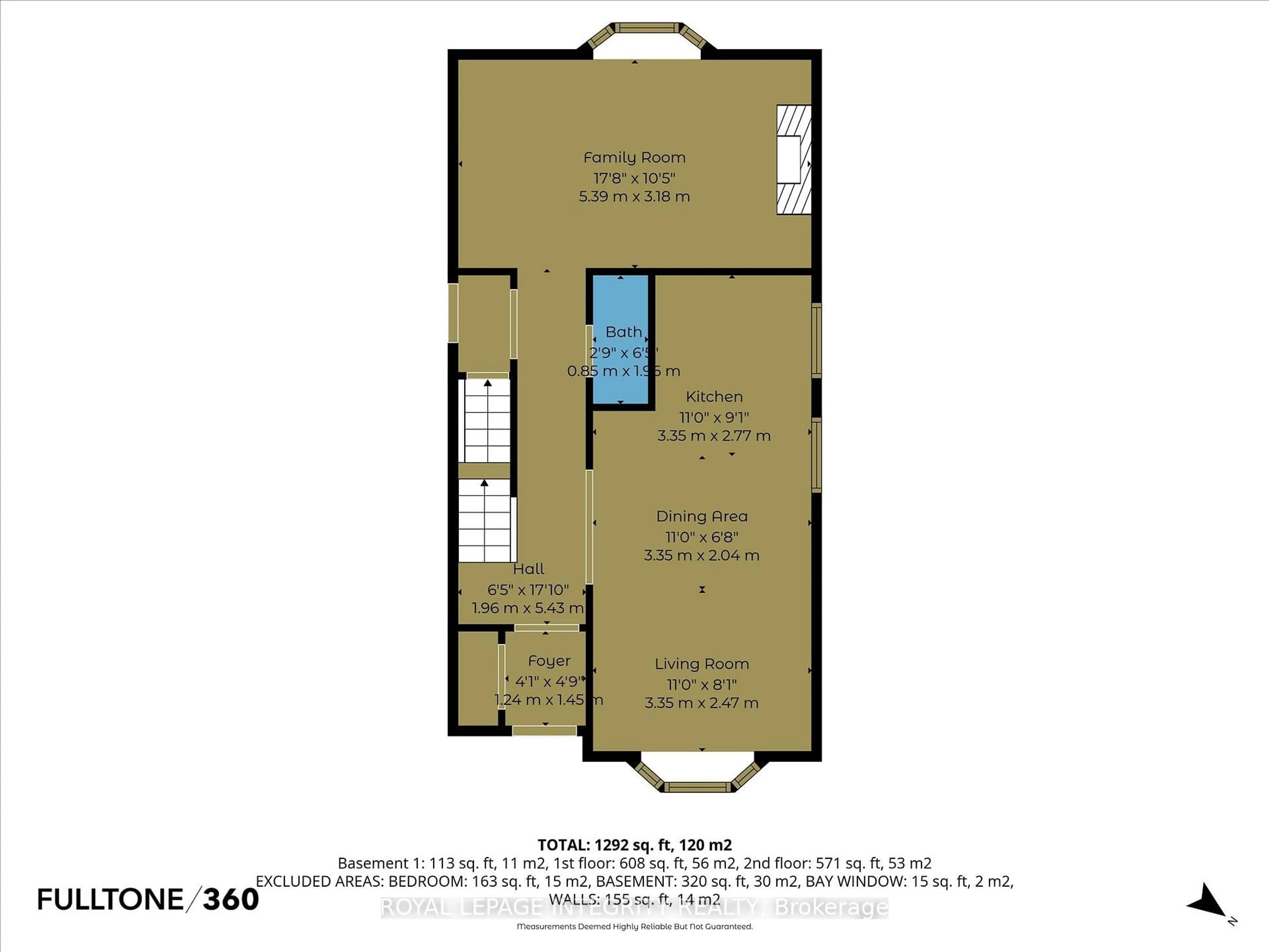 Floor plan for 1735 Bonaventure Terr, Orleans Ontario K1C 1W5