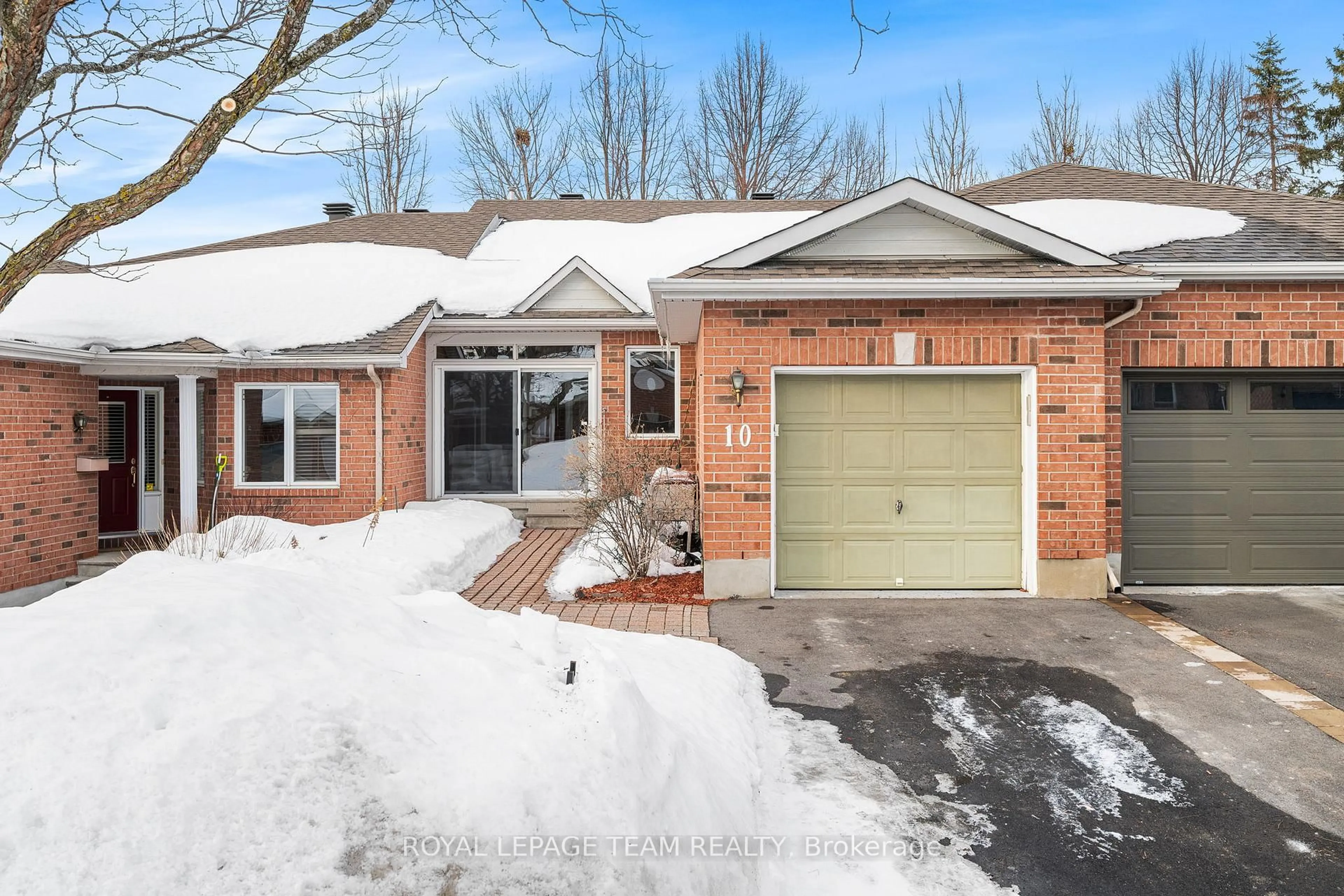 Home with brick exterior material, street for 10 Quinterra Crt, Ottawa Ontario K1V 0W6