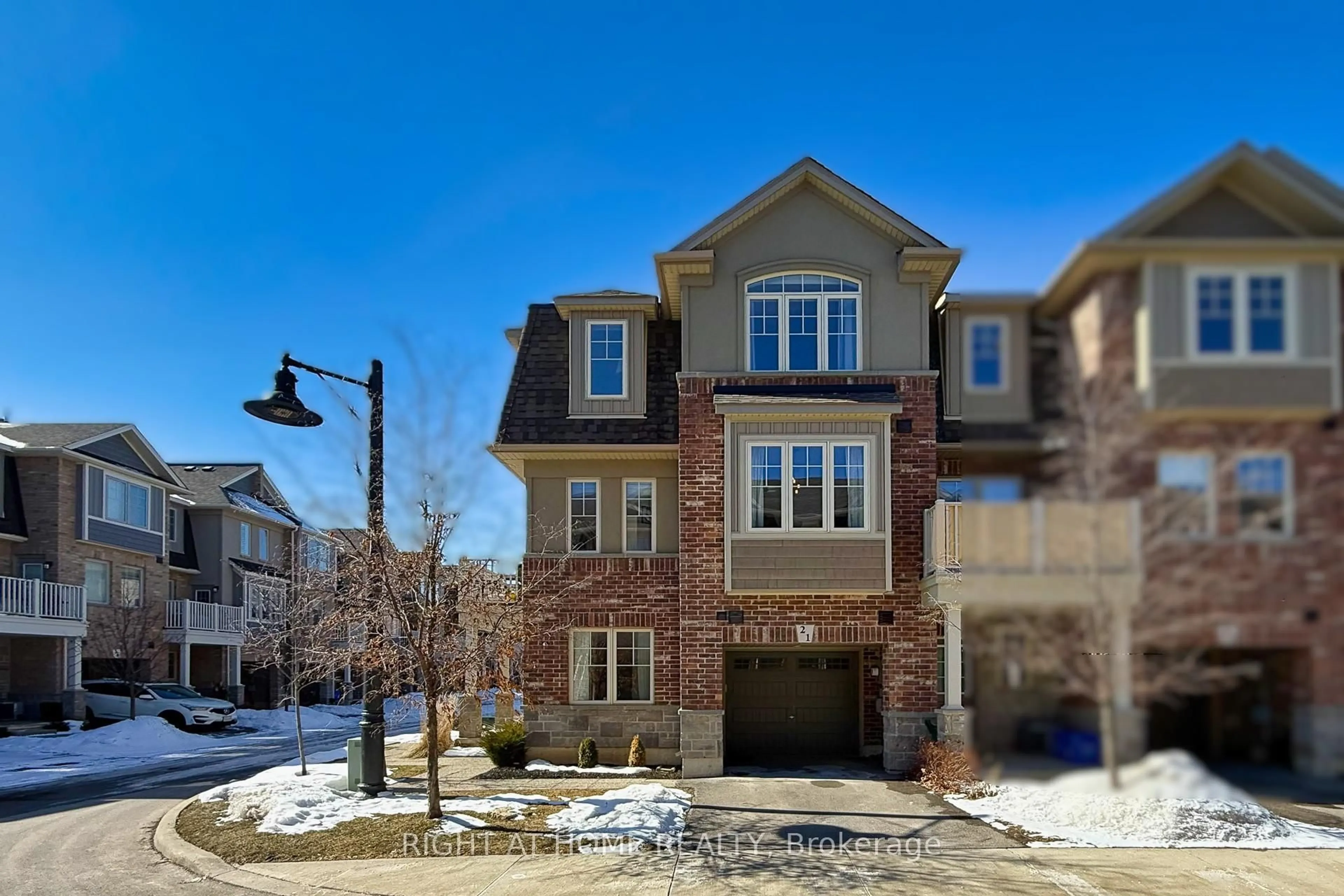 Home with brick exterior material, street for 21 Marr Lane, Hamilton Ontario L9K 0K1