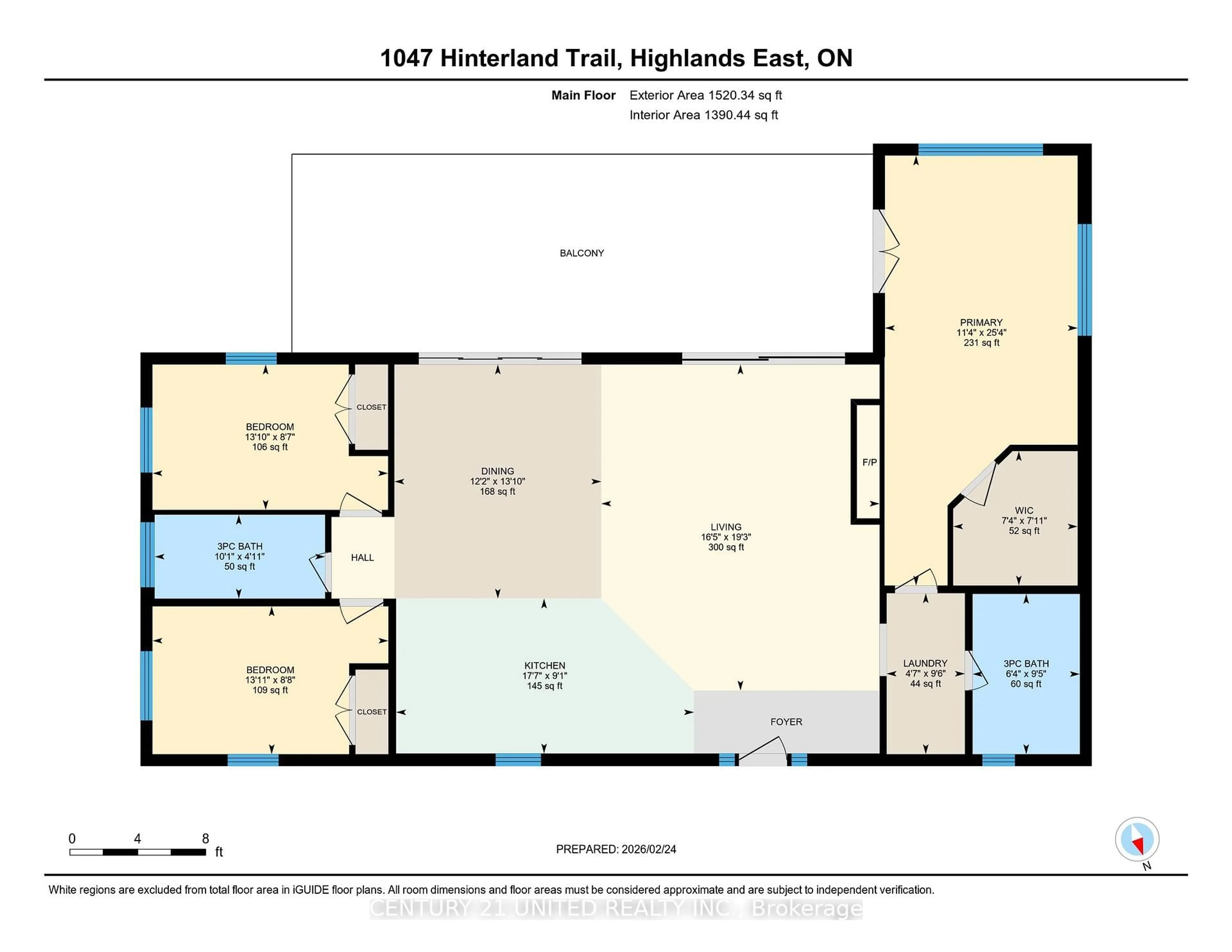Floor plan for 1047 Hinterland Tr, Highlands East Ontario K0L 1C0