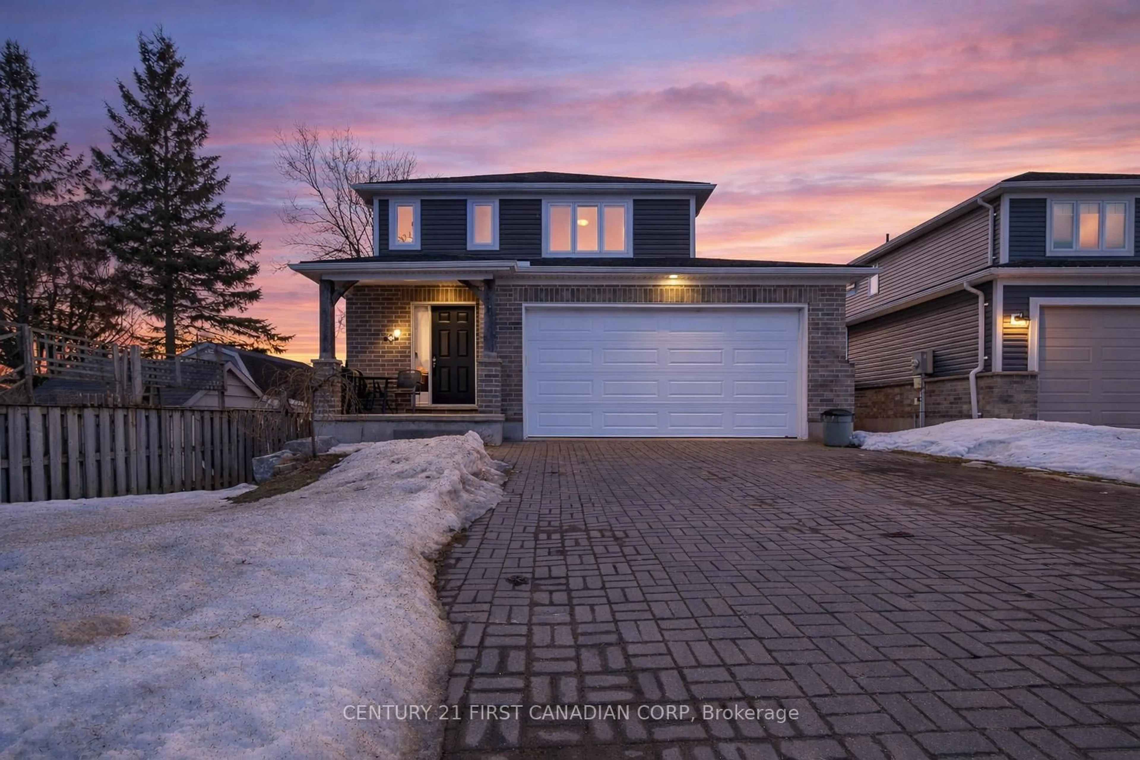 A pic from outside/outdoor area/front of a property/back of a property/a pic from drone, street for 361 Beech St, Lucan Biddulph Ontario N0M 2J0