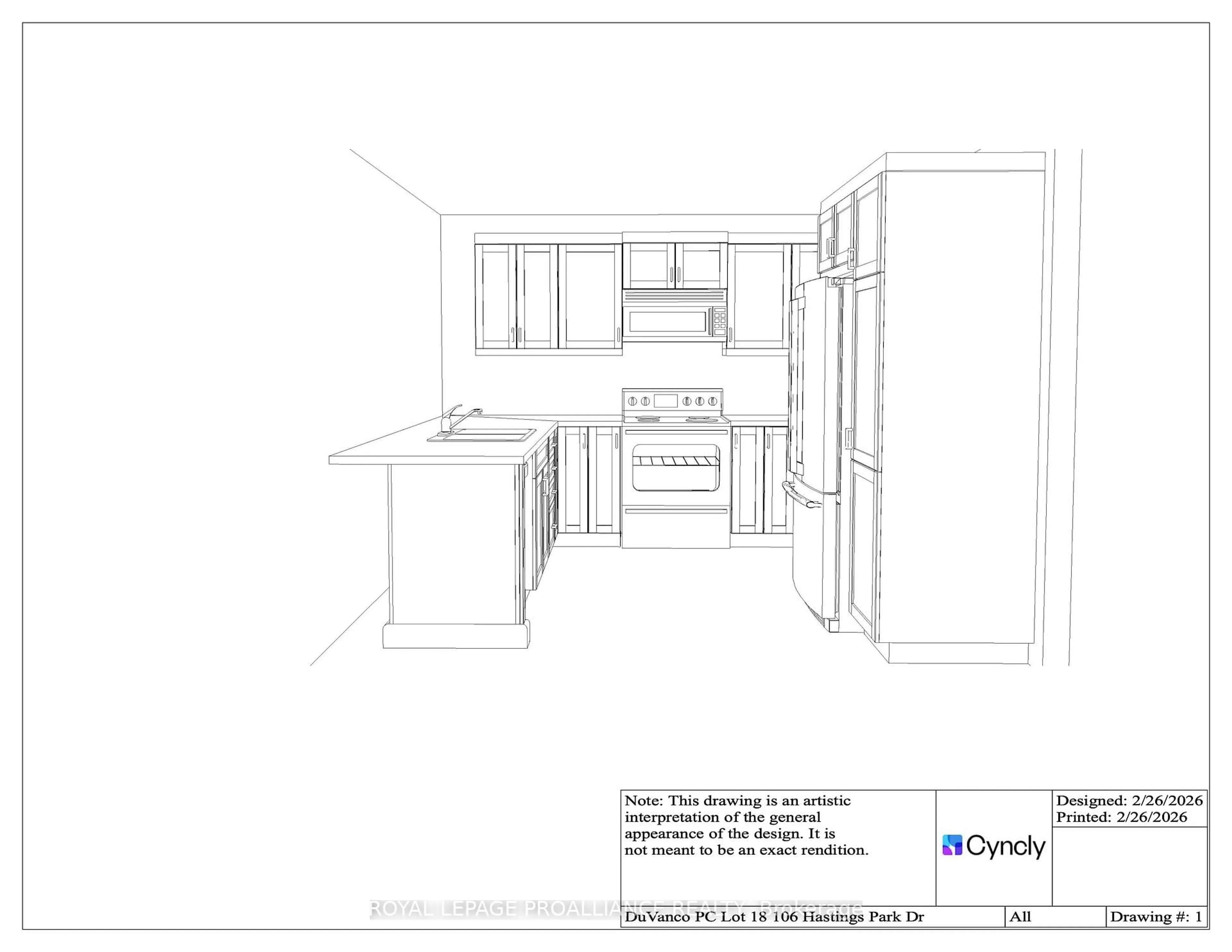 Floor plan for 106 Hastings Park Dr, Belleville Ontario K8P 0J1